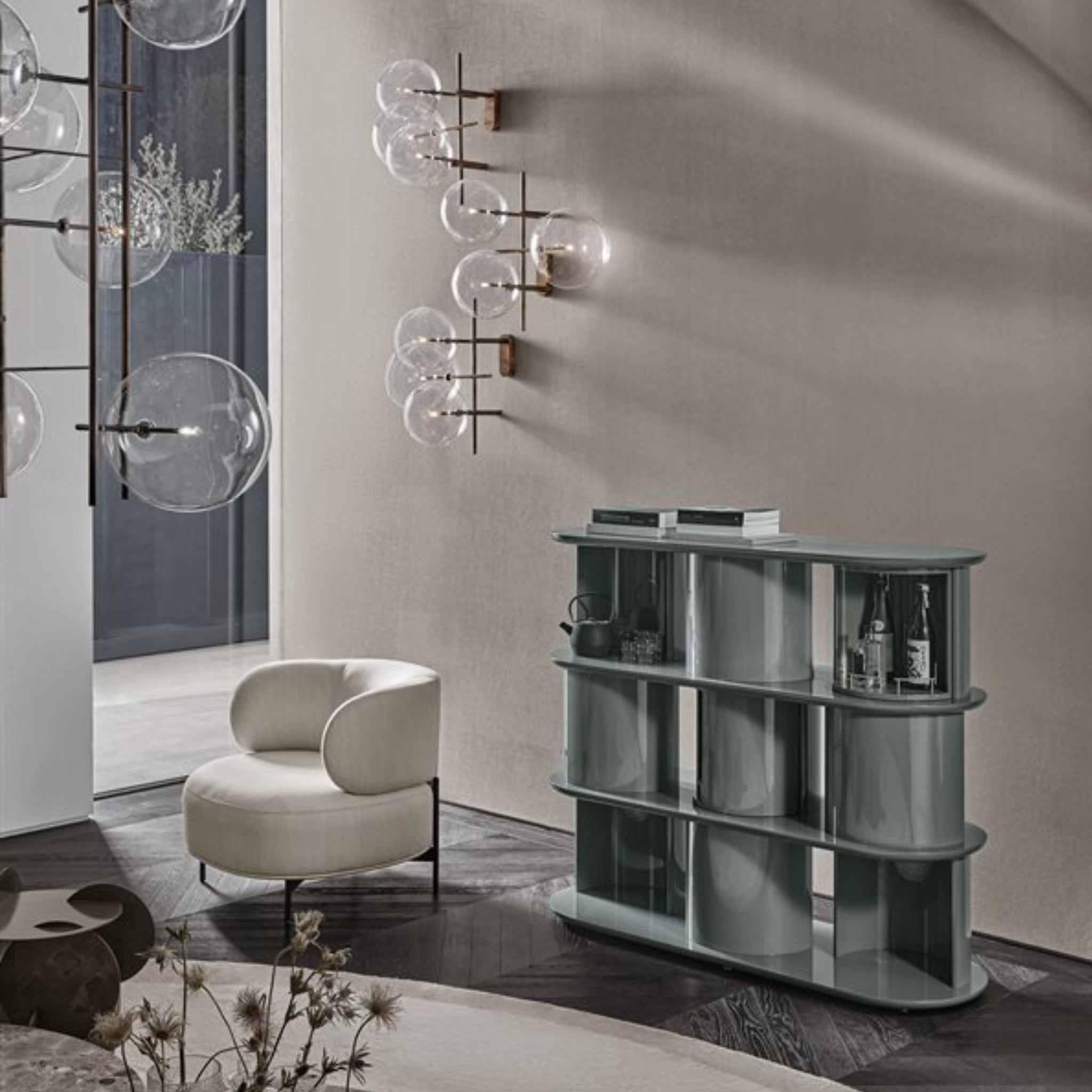 Fauteuil Akiko Lounge de Galloti&Radice