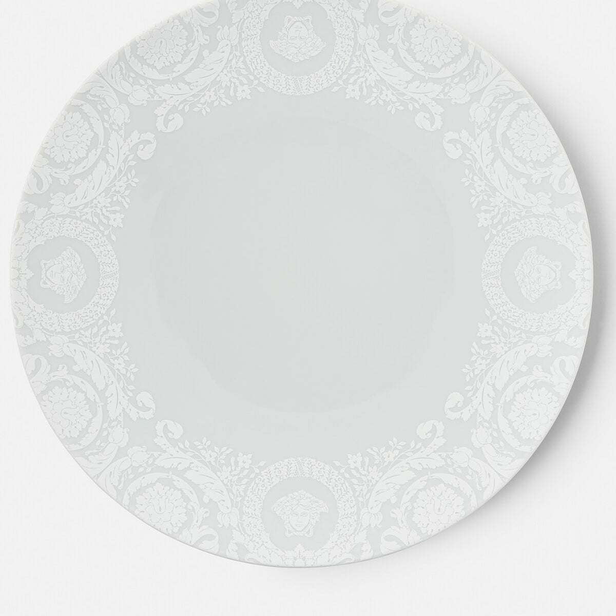 Assiette de présentation Barocco ’92 Bianco