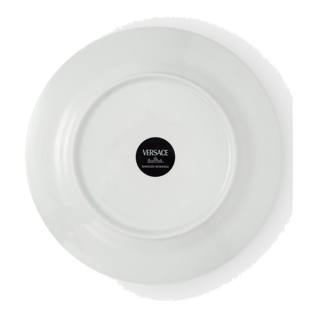 Assiette de présentation Barocco ’92 Bianco