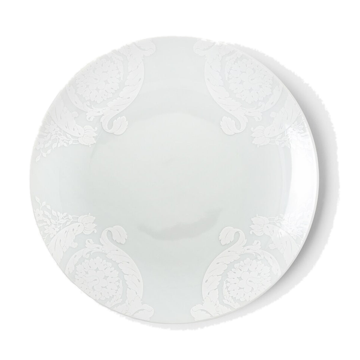 Assiette moyenne Barocco ’92 Bianco