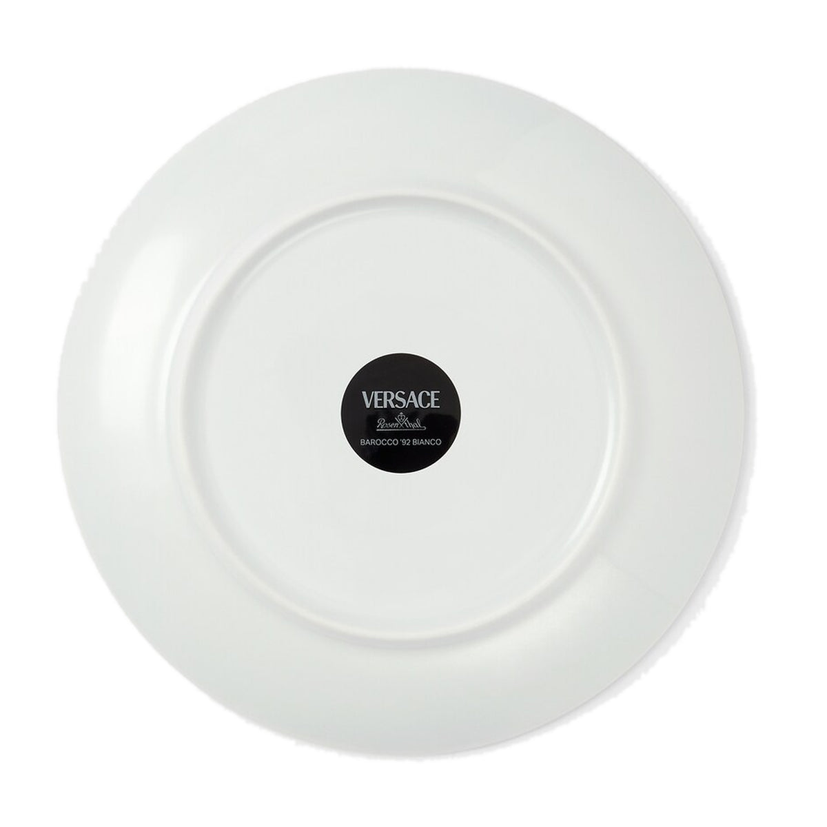 Assiette moyenne Barocco ’92 Bianco