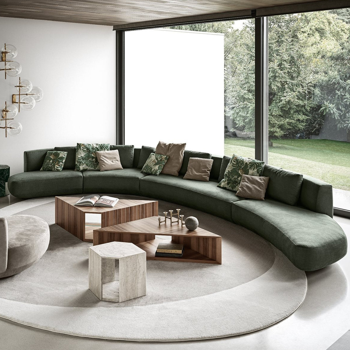 Canapé modulaire Audrey Motion par Gallotti&Radice