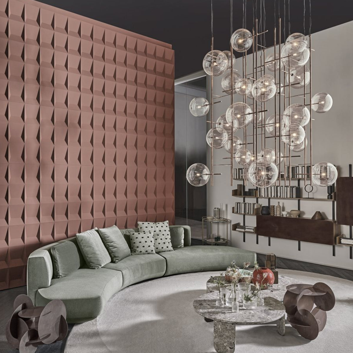 Canapé modulaire Audrey Motion par Gallotti&Radice