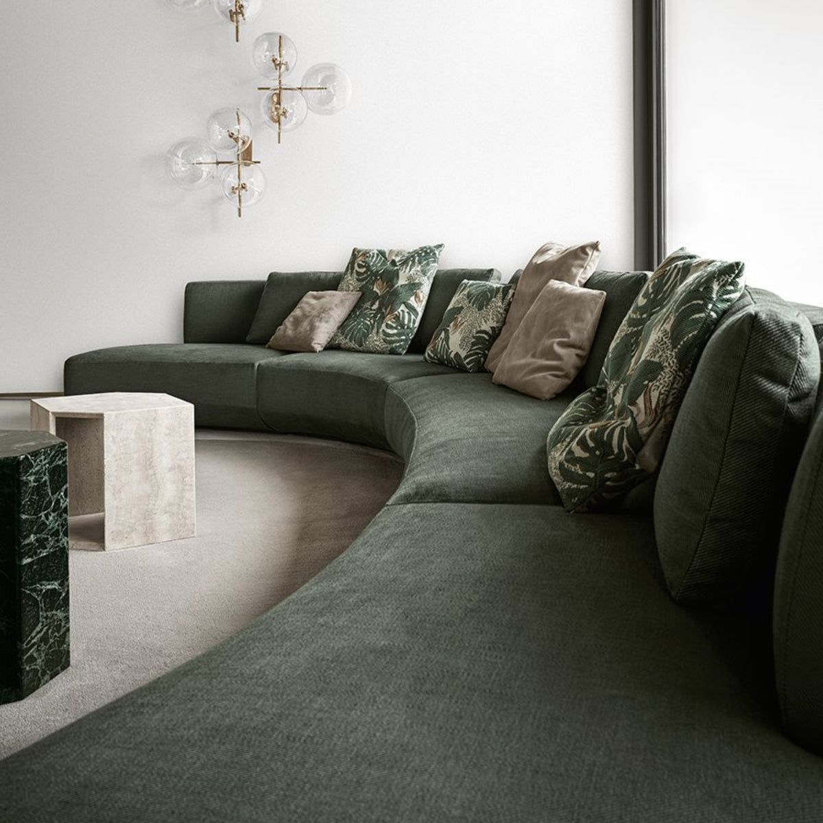 Canapé modulaire Audrey Motion par Gallotti&Radice