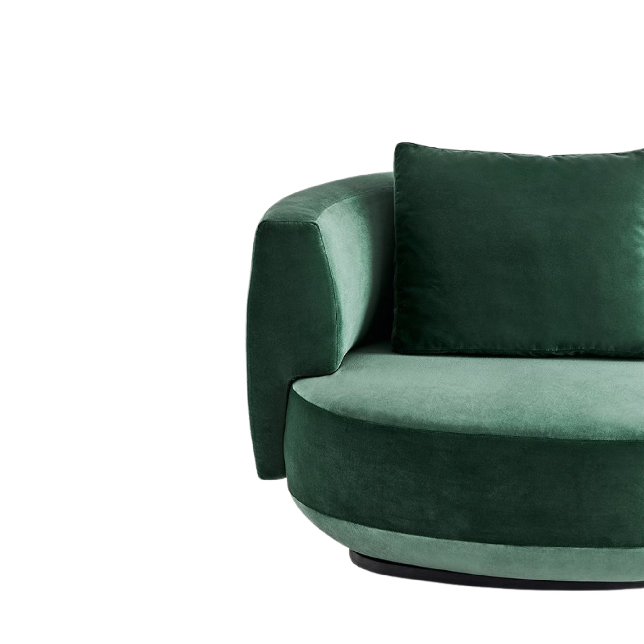 Fauteuil pivotant Audrey Poltrona de Galloti&Radice