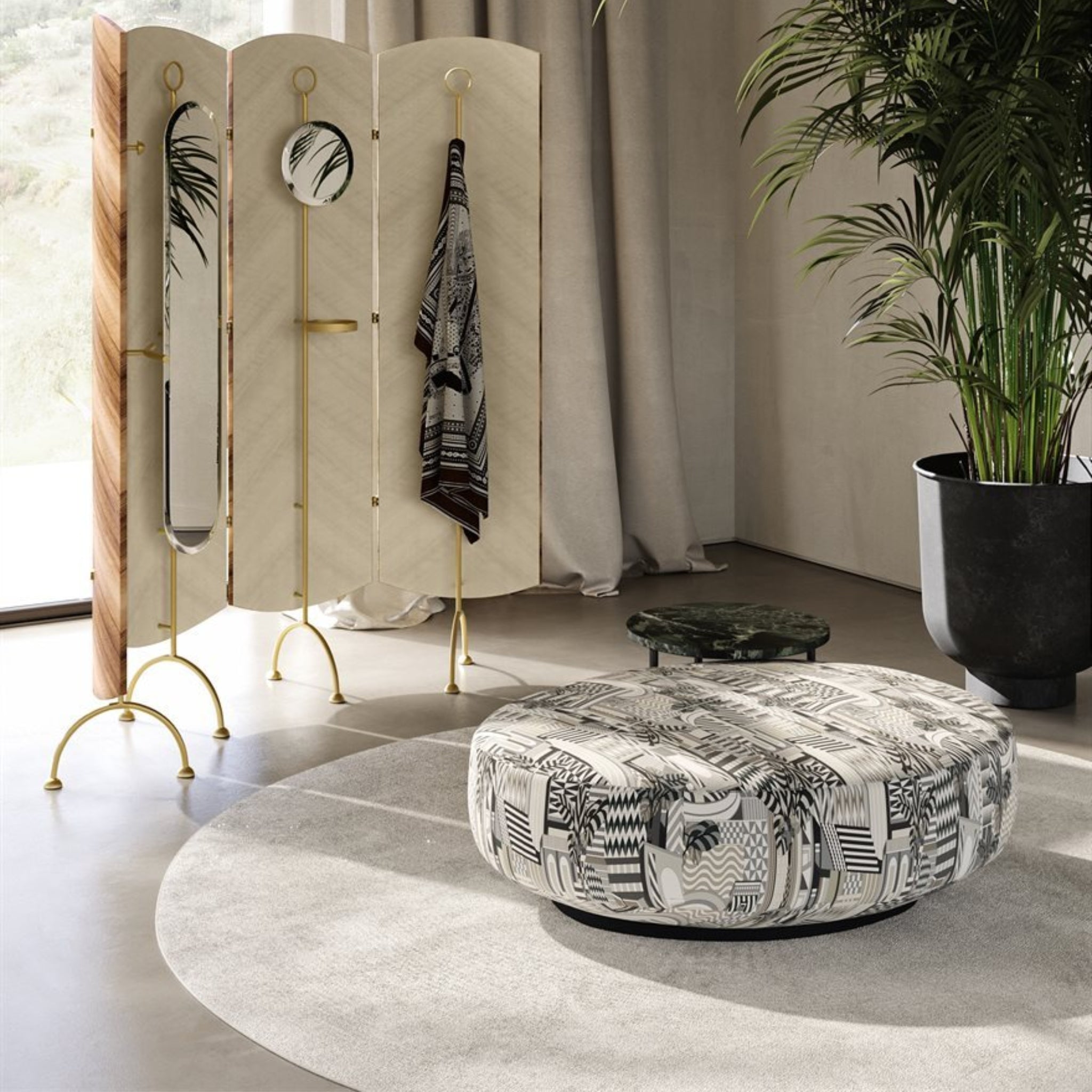 Pouf Audrey par Gallotti&Radice