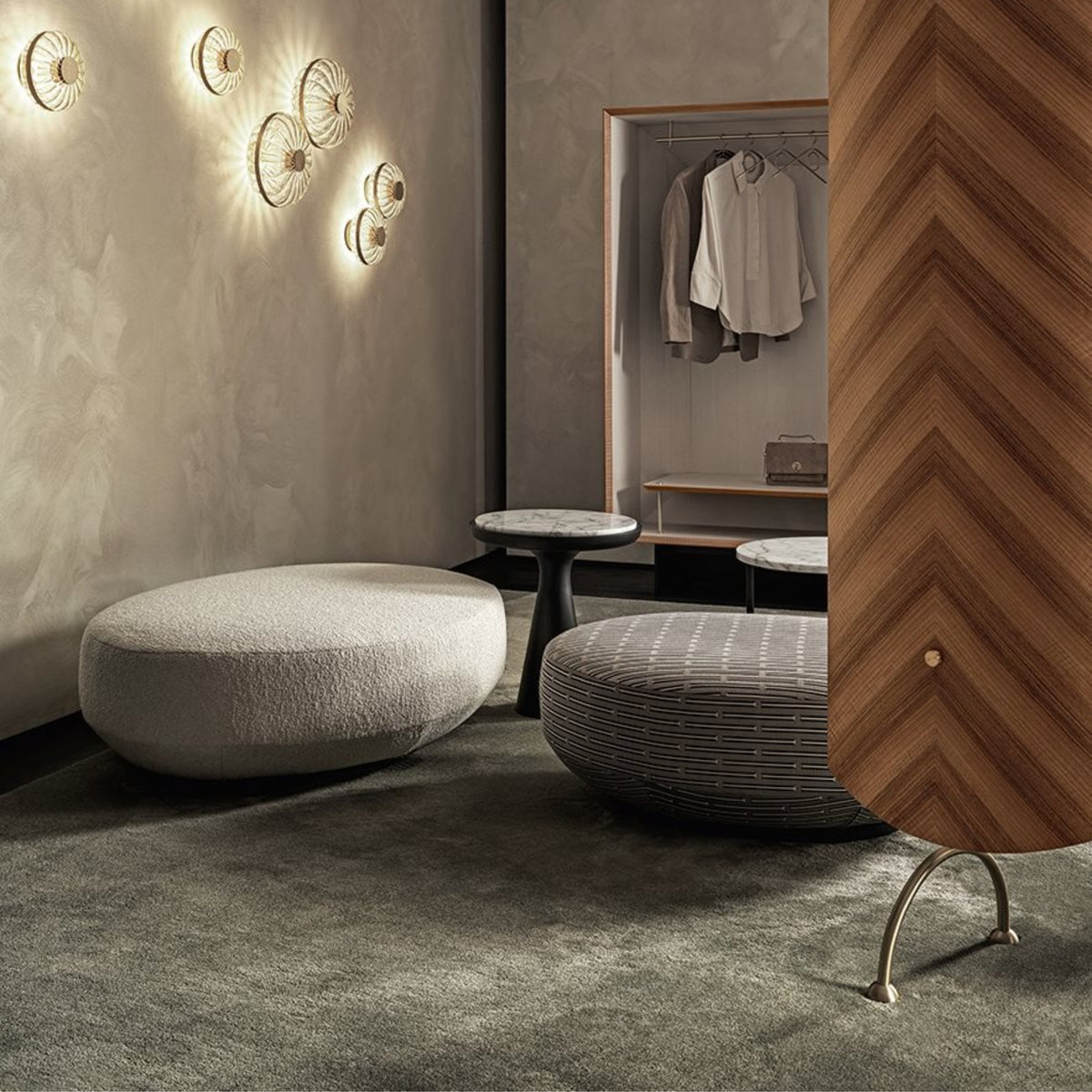 Pouf Audrey par Gallotti&Radice