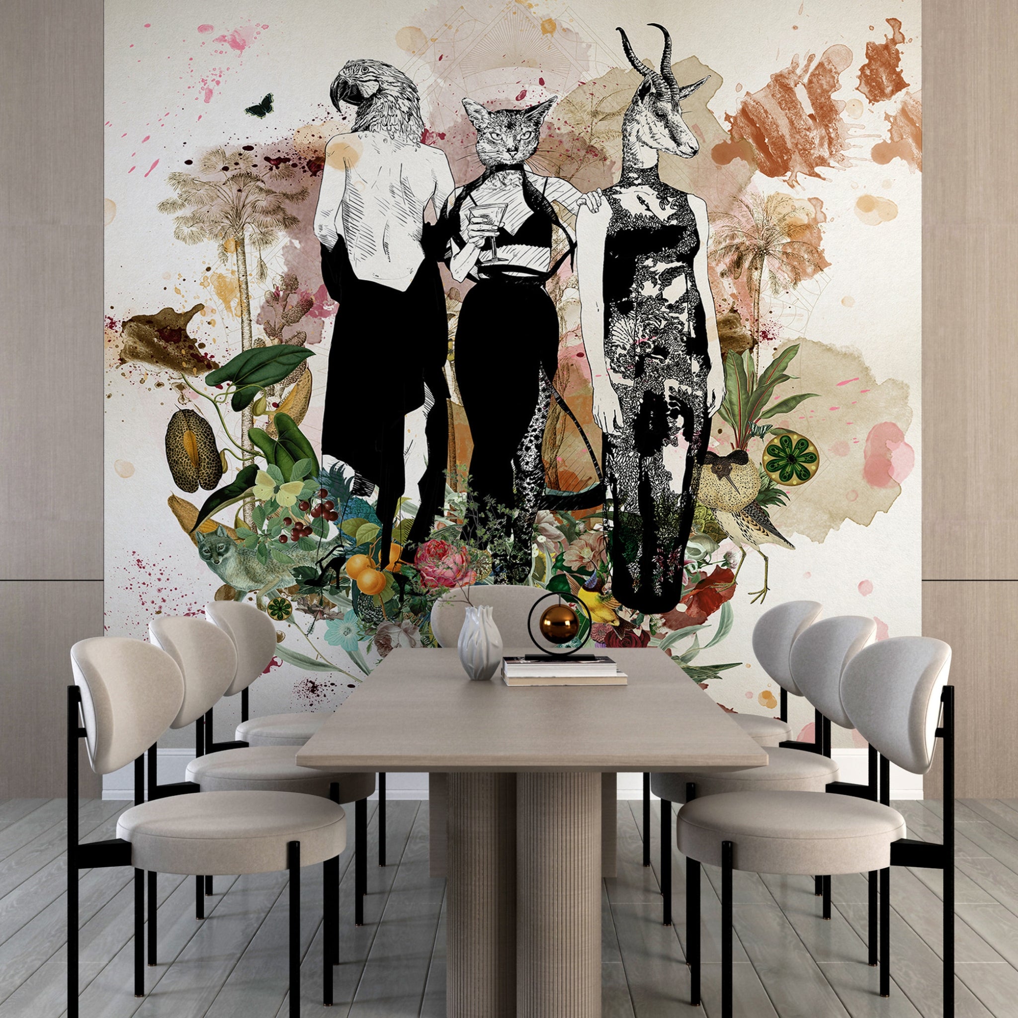 Papier peint Bal de Jour de Nomad Design