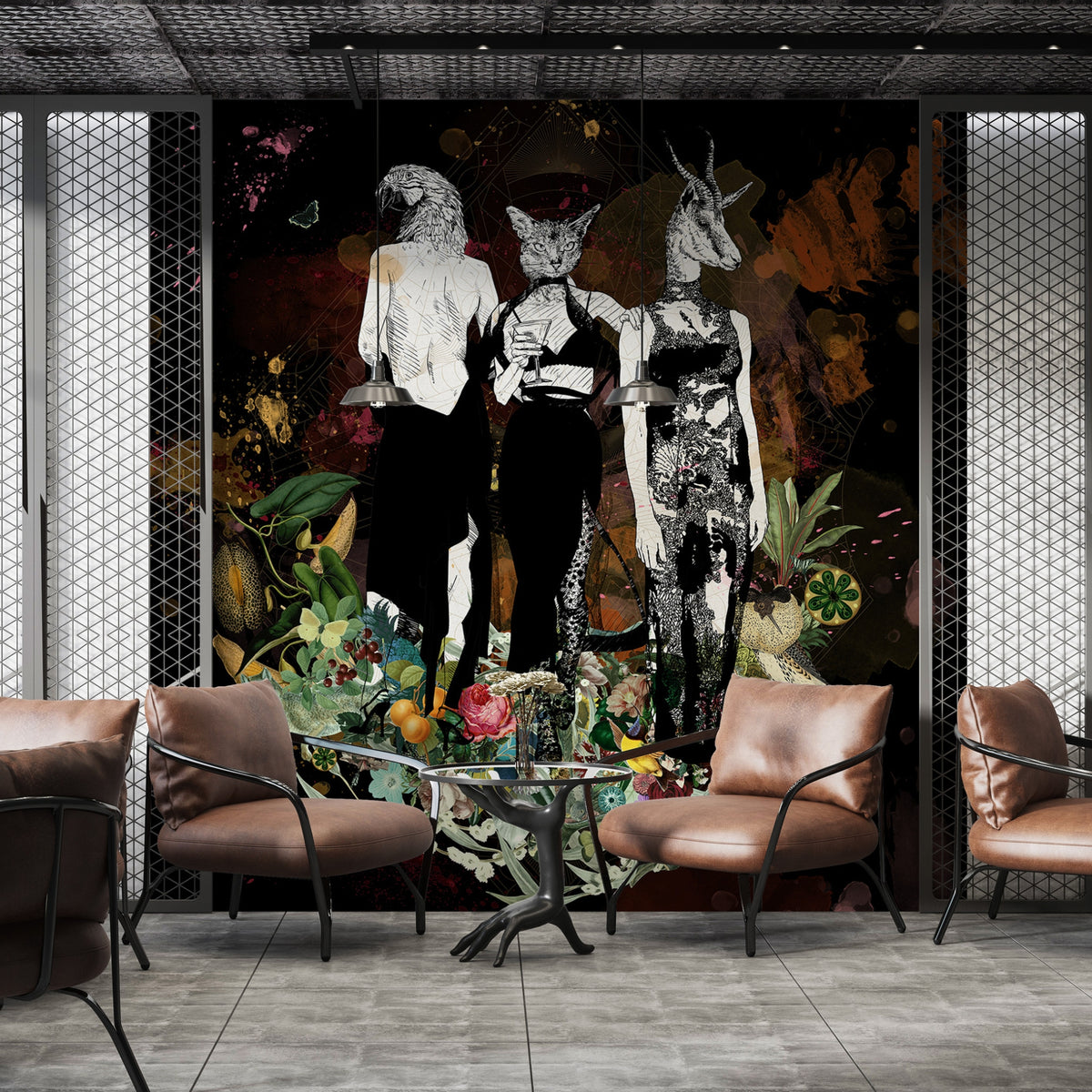 Papier peint Bal de Nuit de Nomad Design