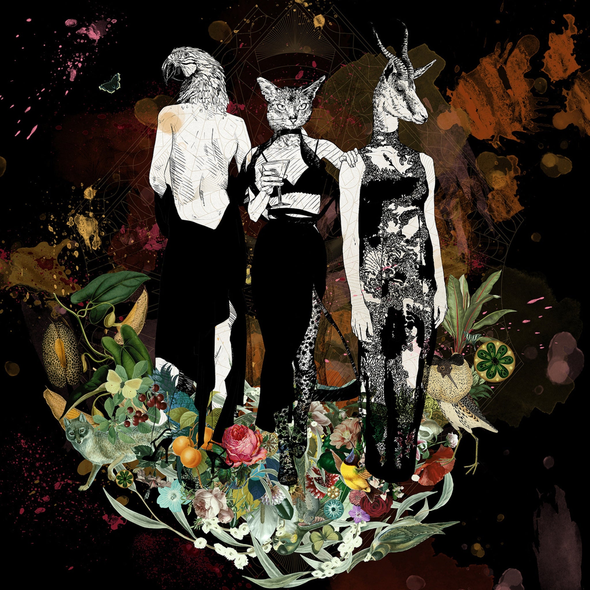 Papier peint Bal de Nuit de Nomad Design