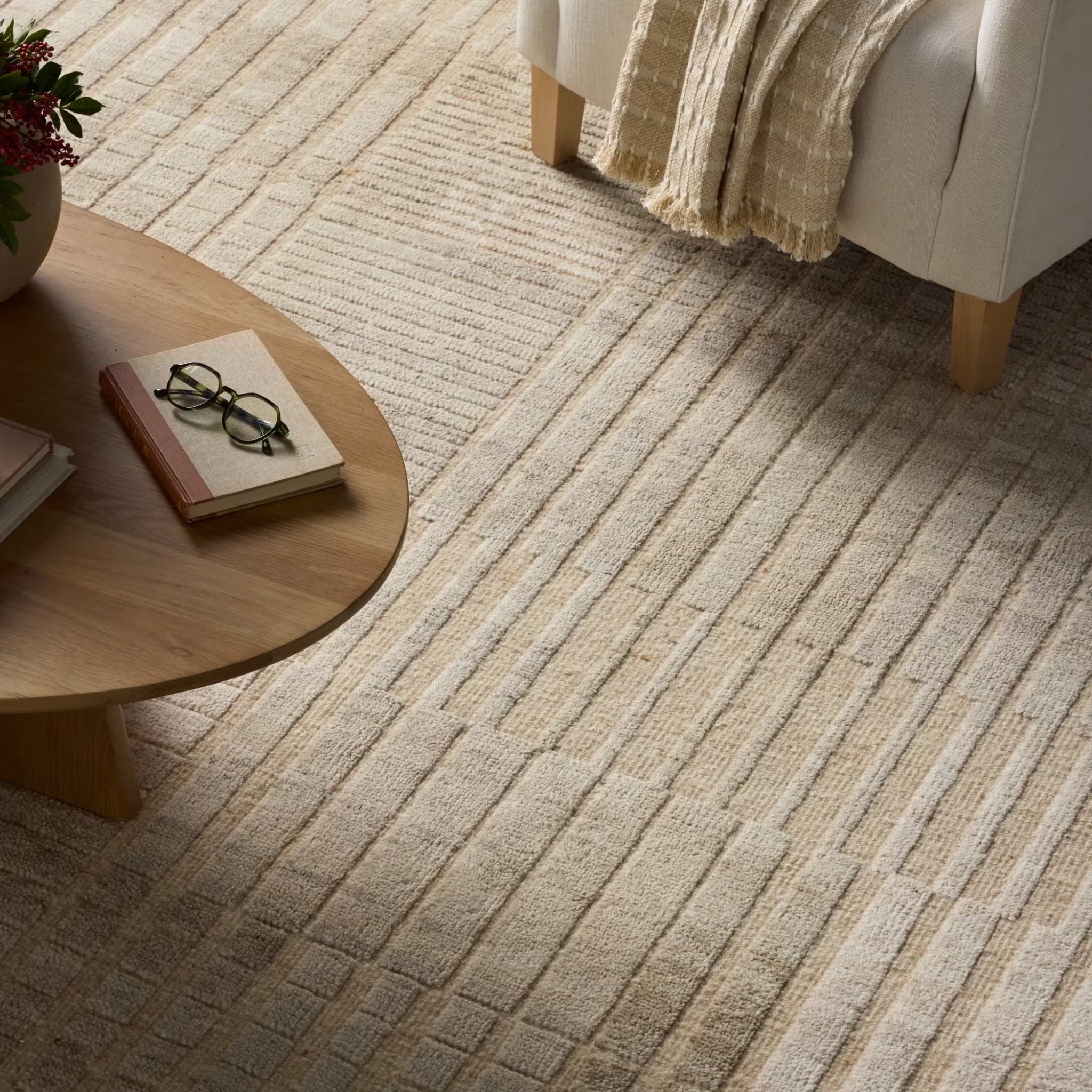 Tapis Barlow Tufté à la main par Joon Loloi