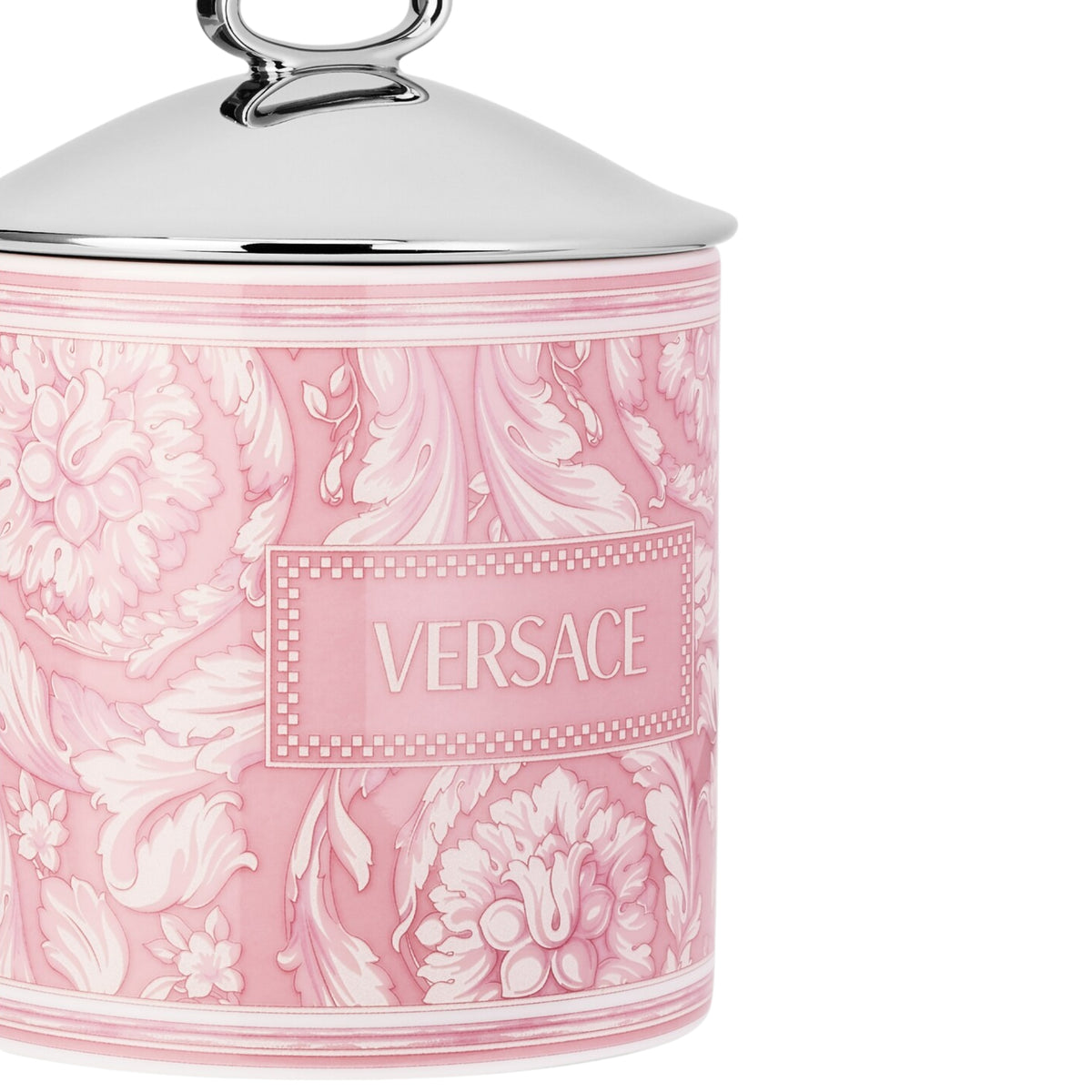Versace Pattern Box Barocco Rose medium box by Versace Home | Maison Territo