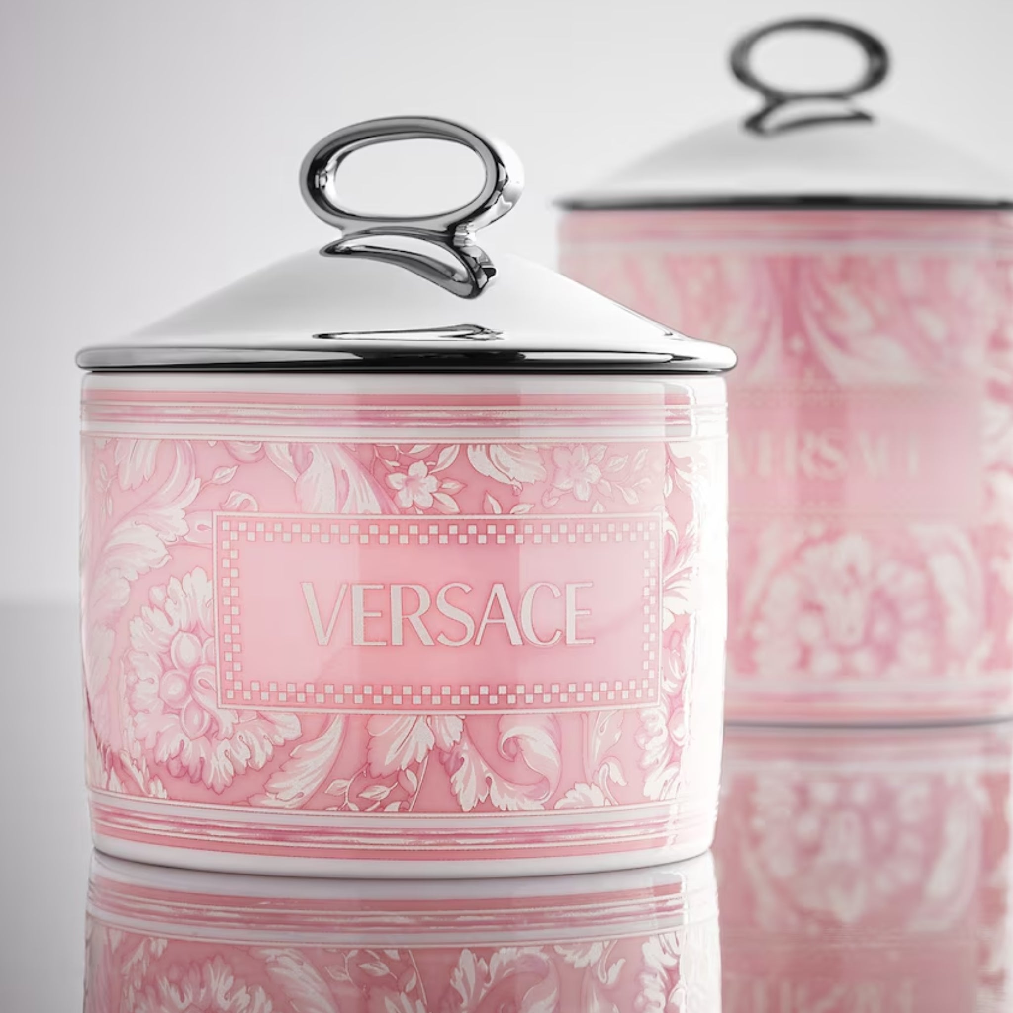 Boîte petite Barocco Rose de Versace Home