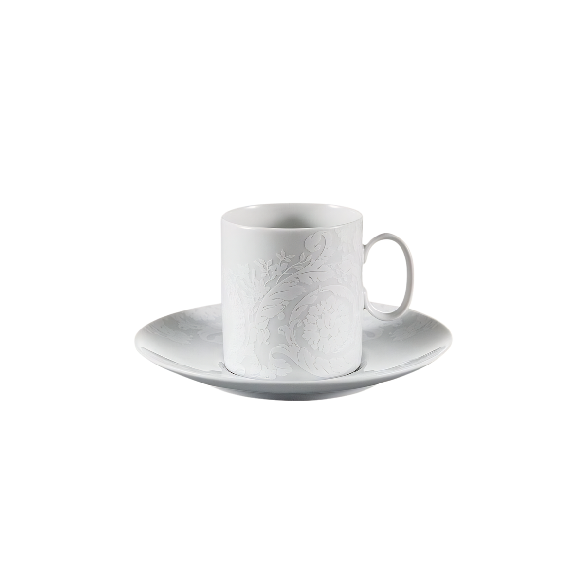 Tasse à café Barocco ’92 Bianco de Versace Home | Maison Territo