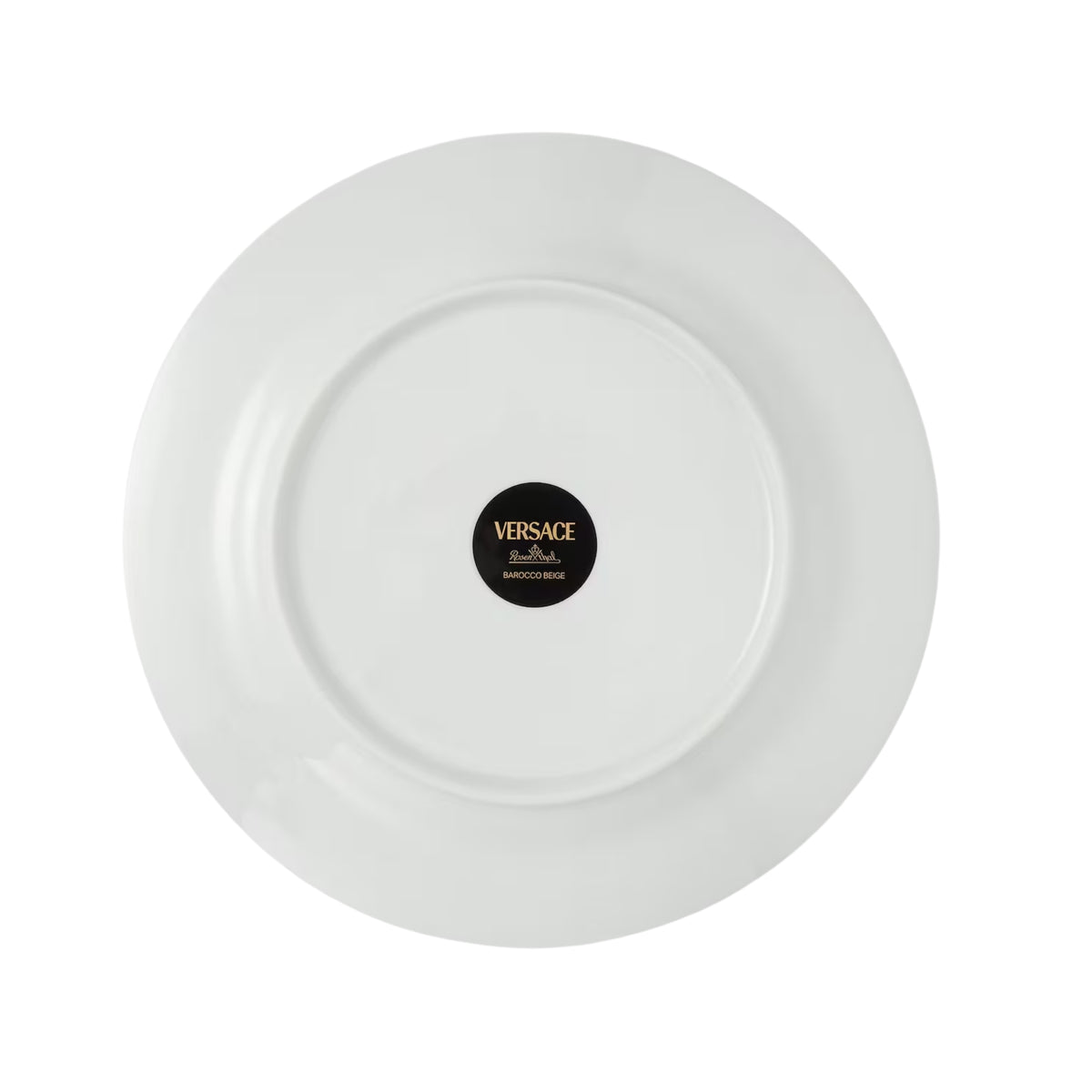 Assiette de service Barrocco beige de Versace Home
