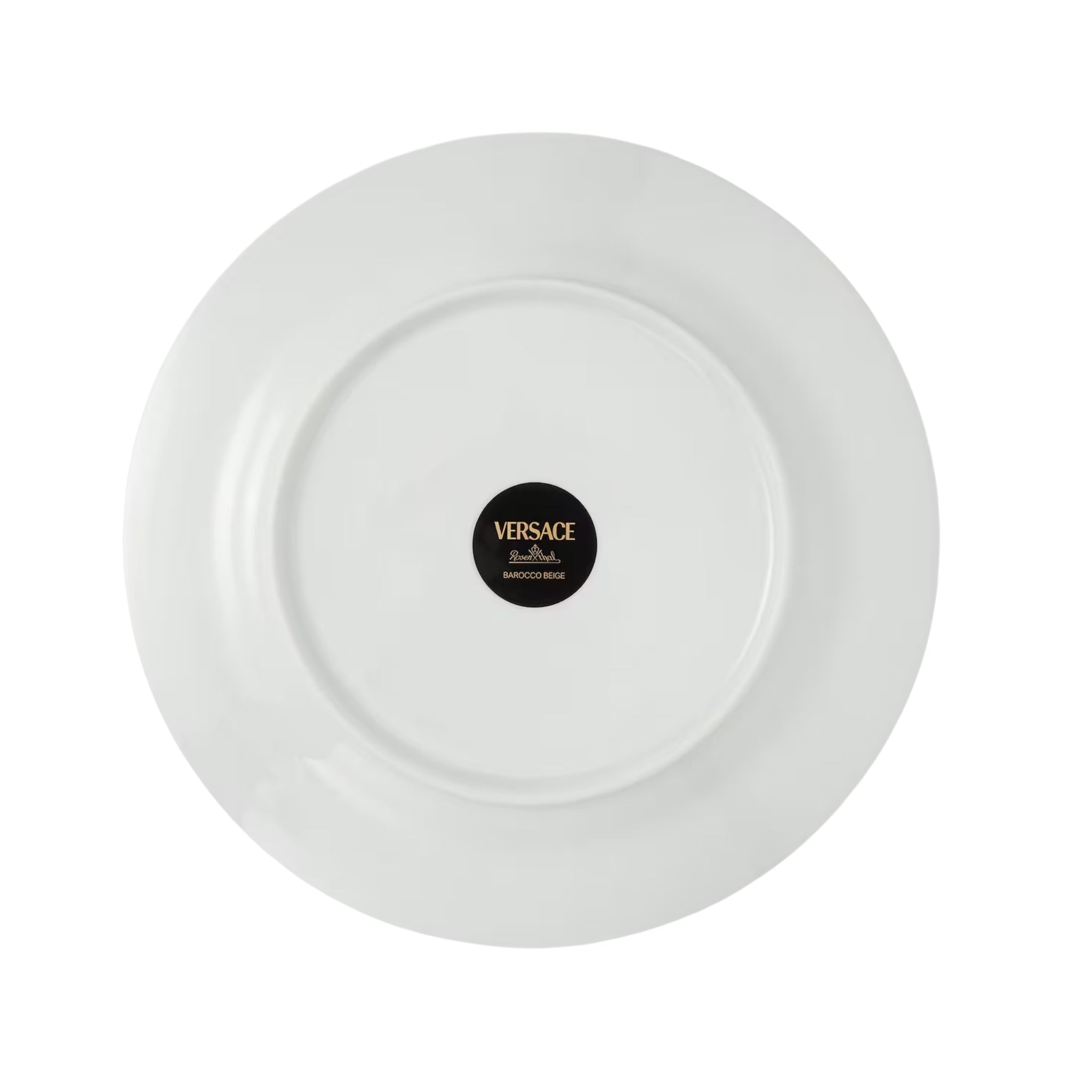 Assiette de service Barrocco beige de Versace Home