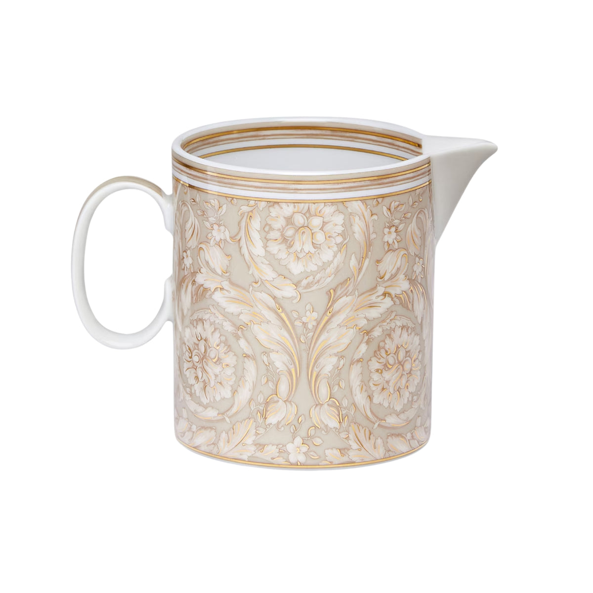Pot à lait Barocco beige de Versace Home