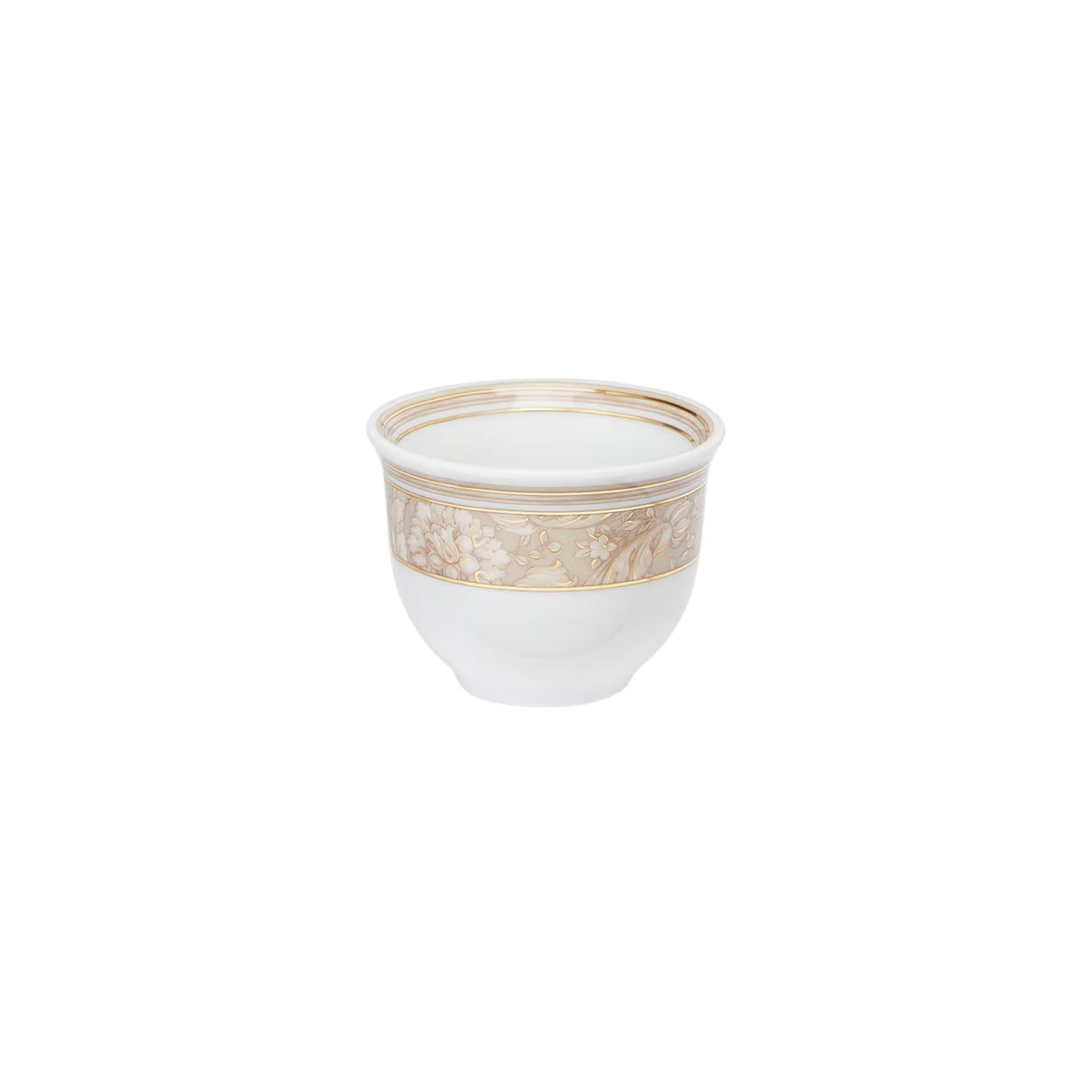 Set de 6 tasses à espresso Barocco beige de Versace Home