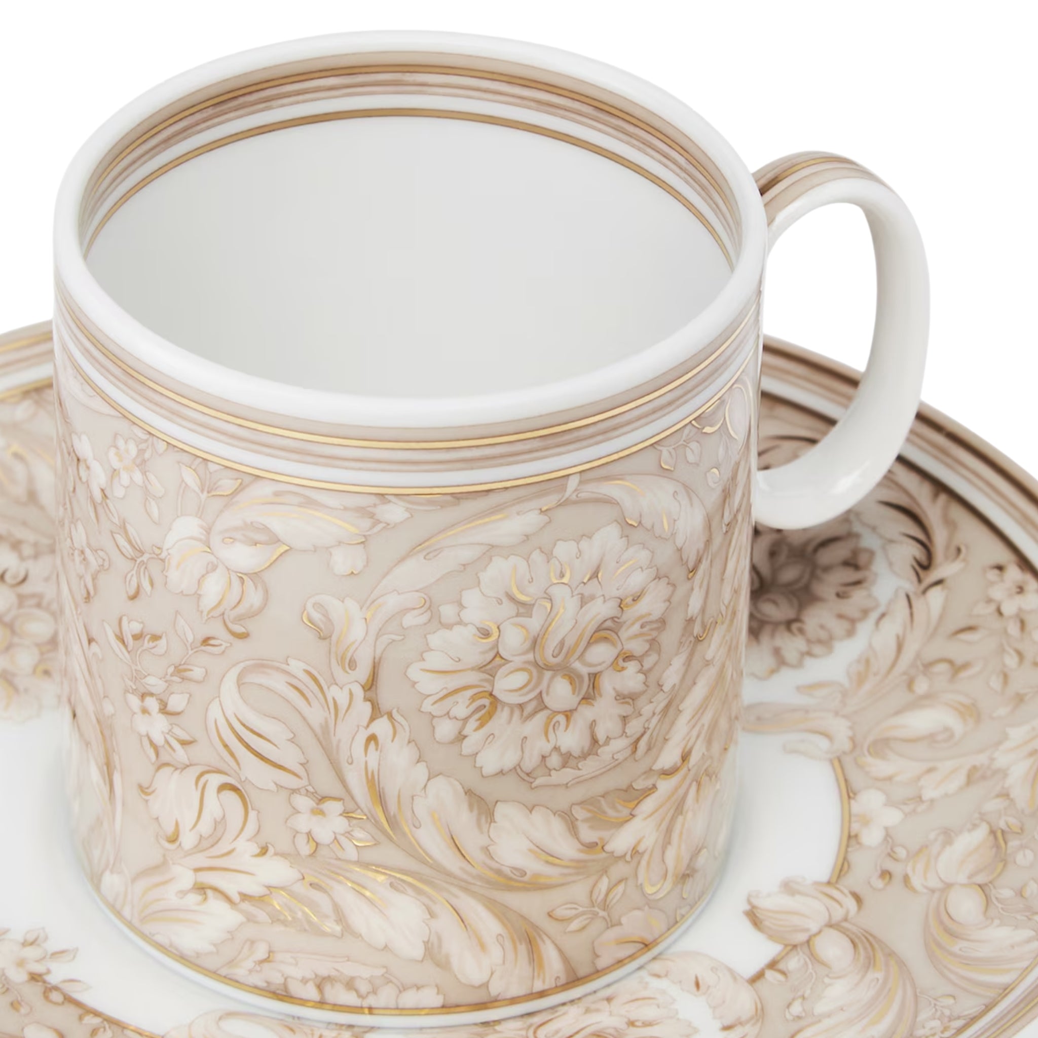 Set de Tasse à Espresso Barocco beige de Versace Home