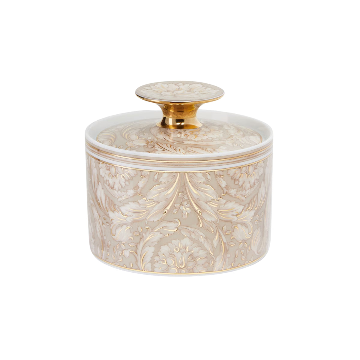Sucrier Barocco beige de Versace Home
