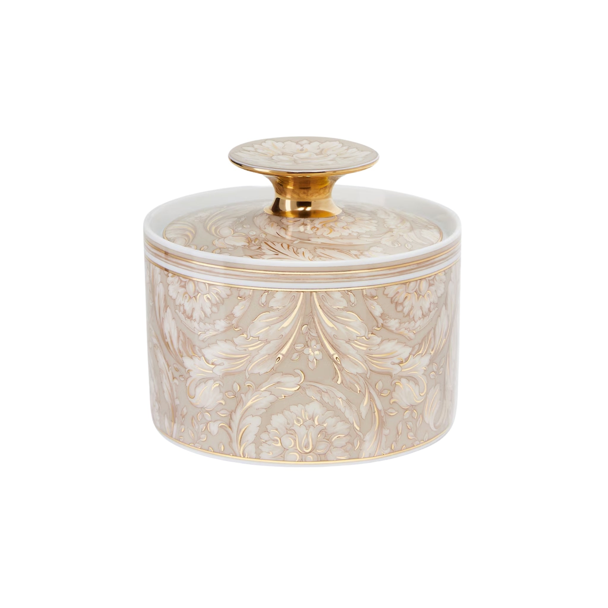Sucrier Barocco beige de Versace Home
