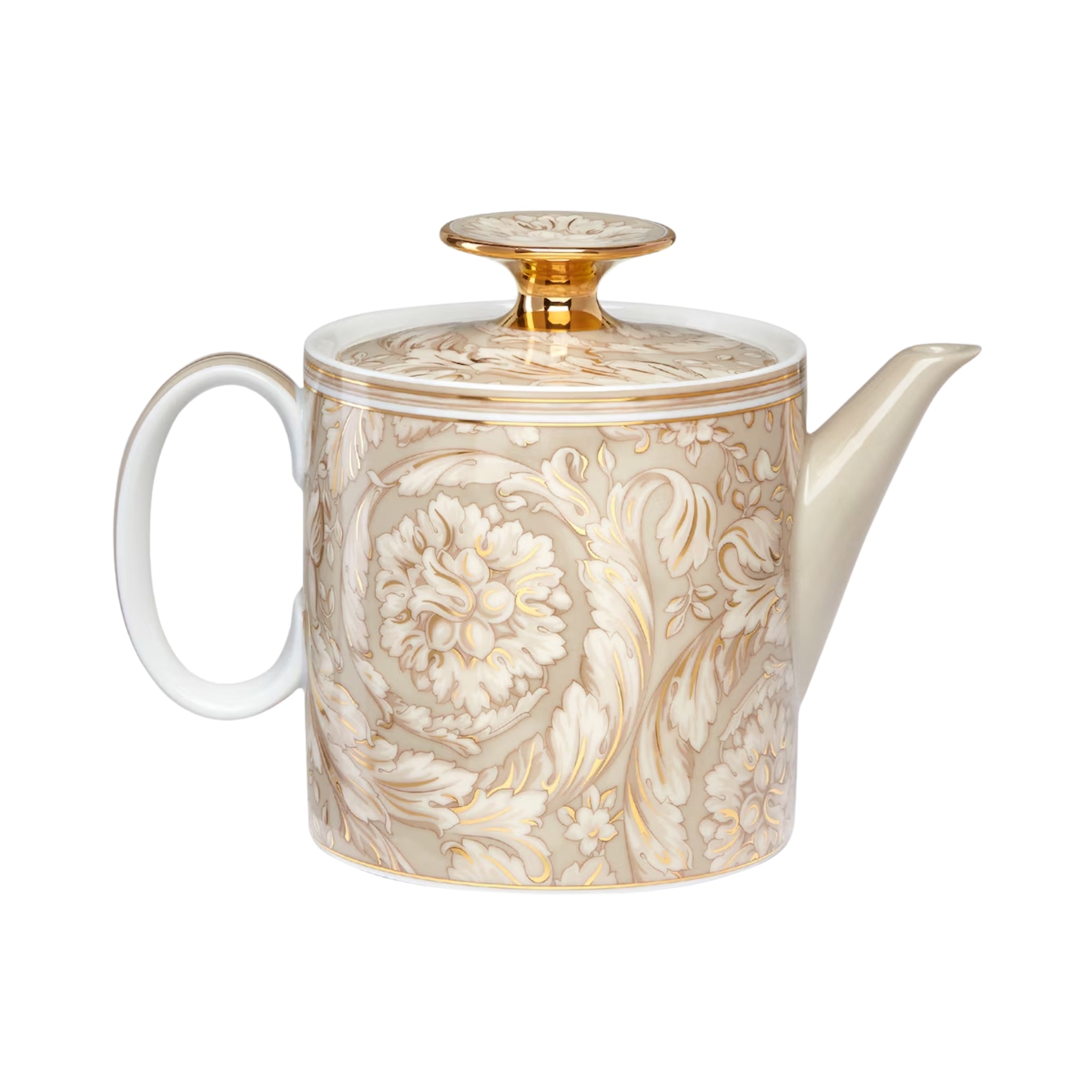Théière Barocco beige de Versace Home