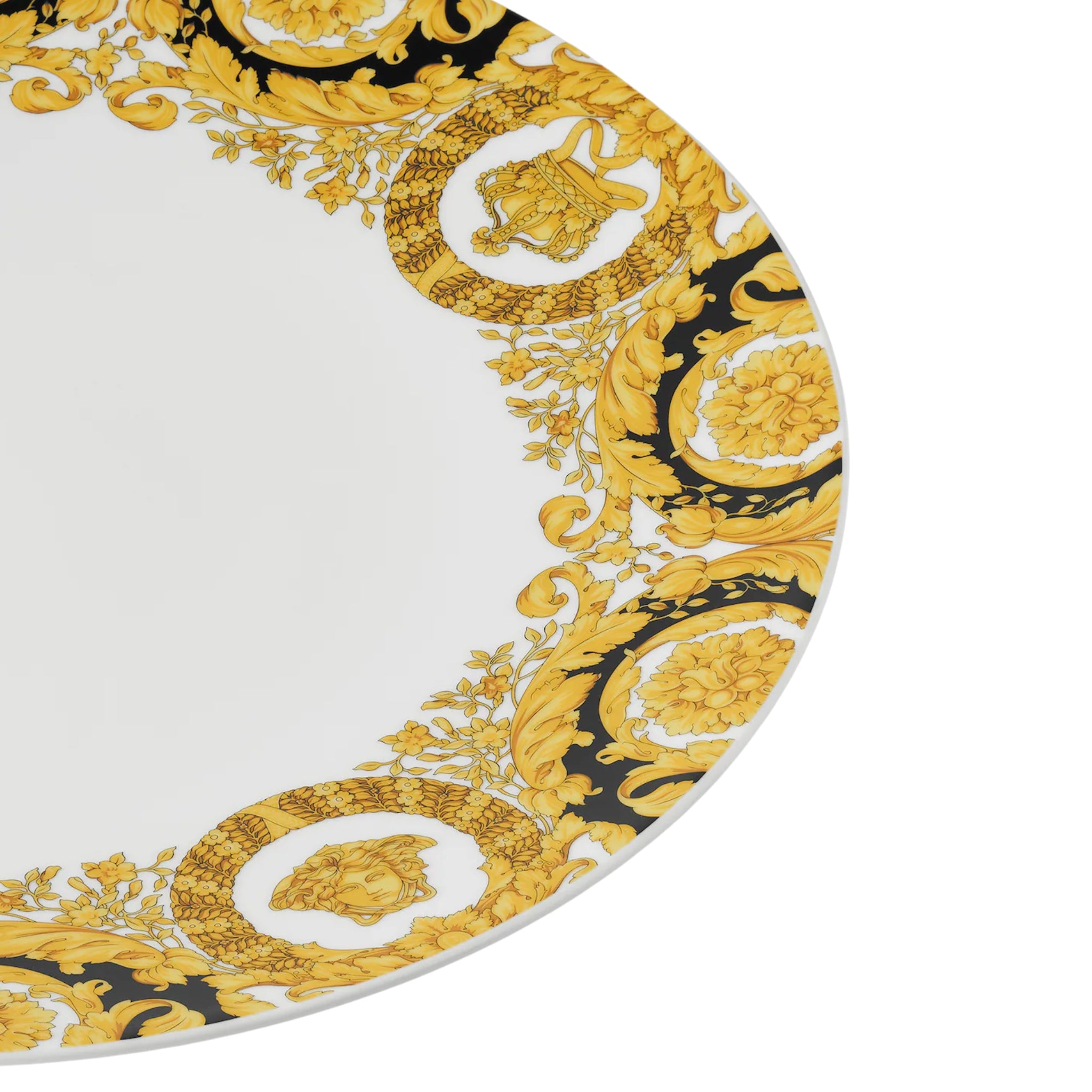 Assiette de service Barocco de Versace Home