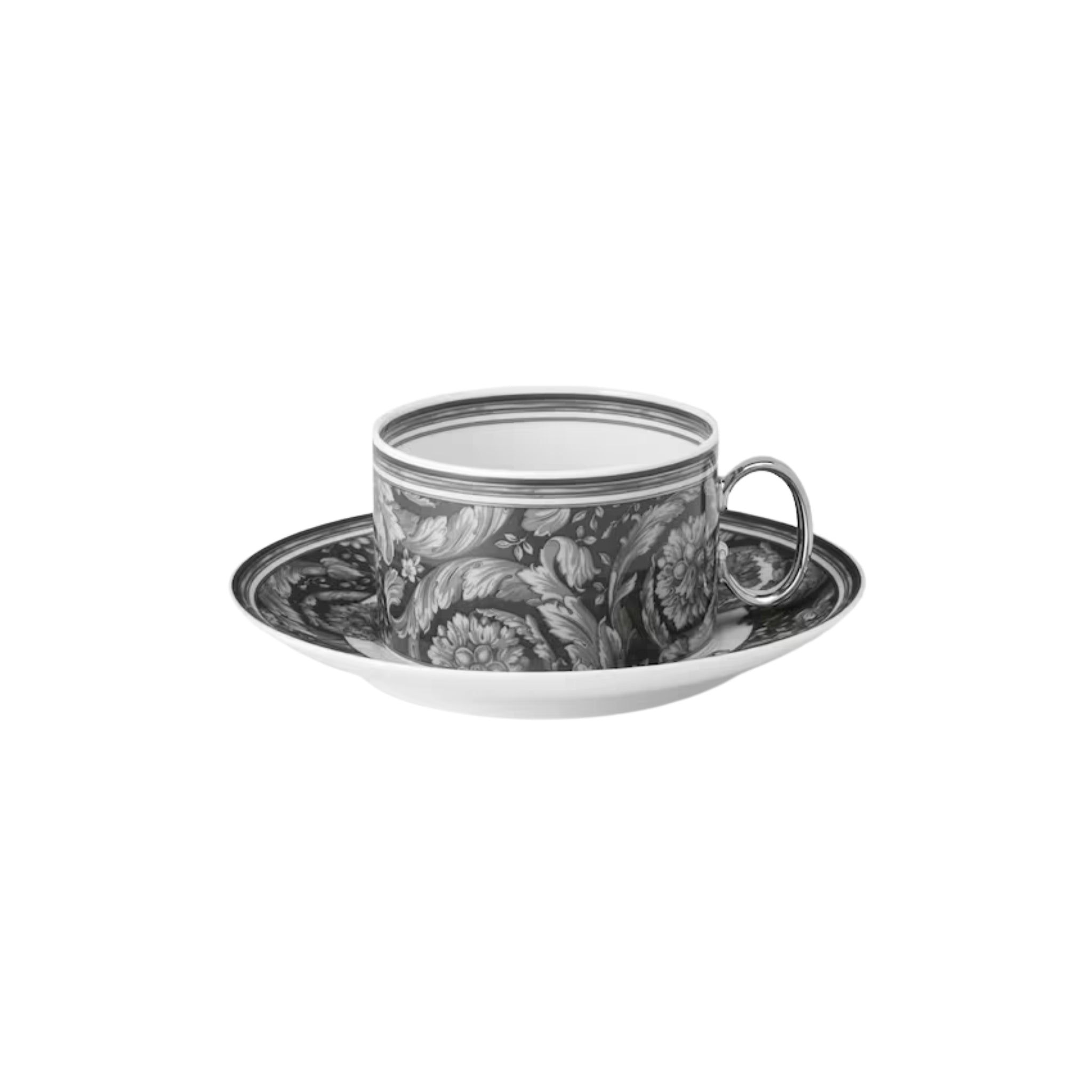 Set de tasse à thé & soucoupe Barocco haze de Versace Home