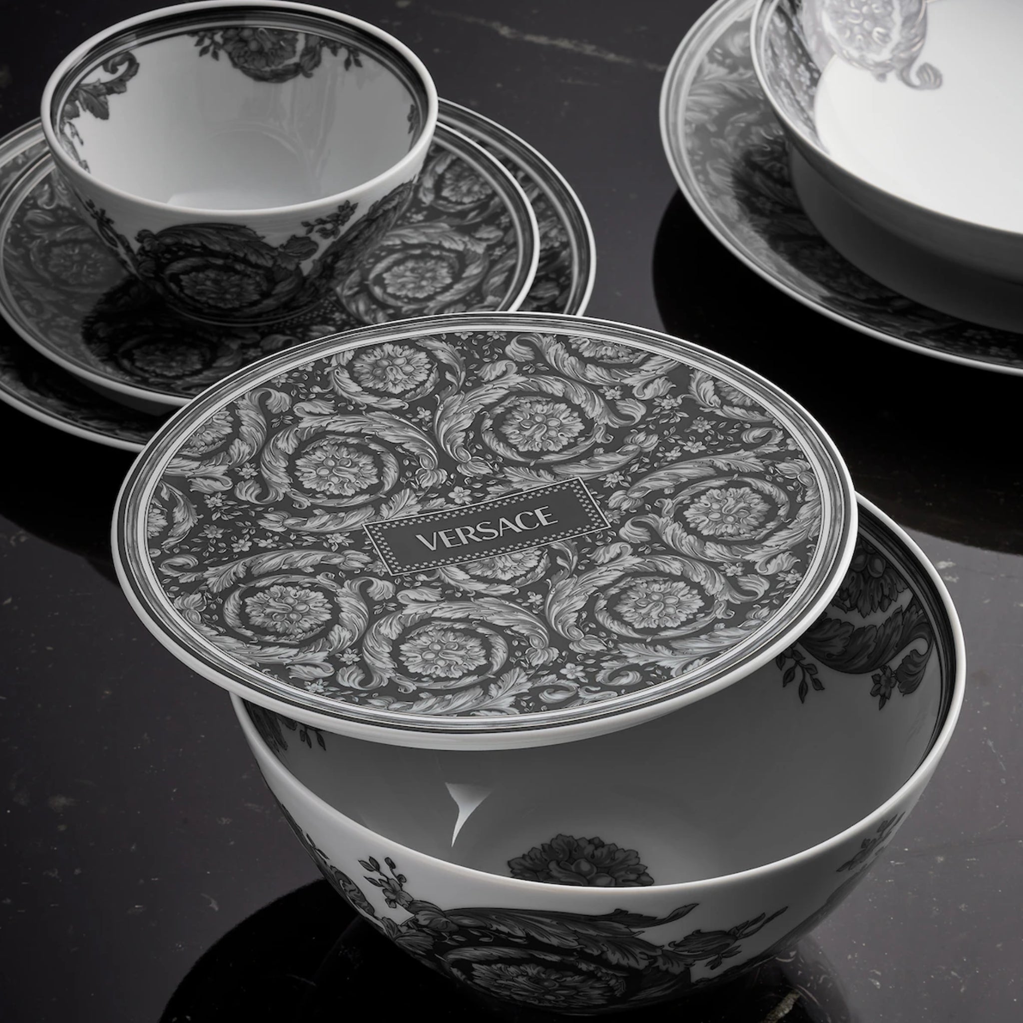 Couvercle de bol Barocco Haze de Versace Home