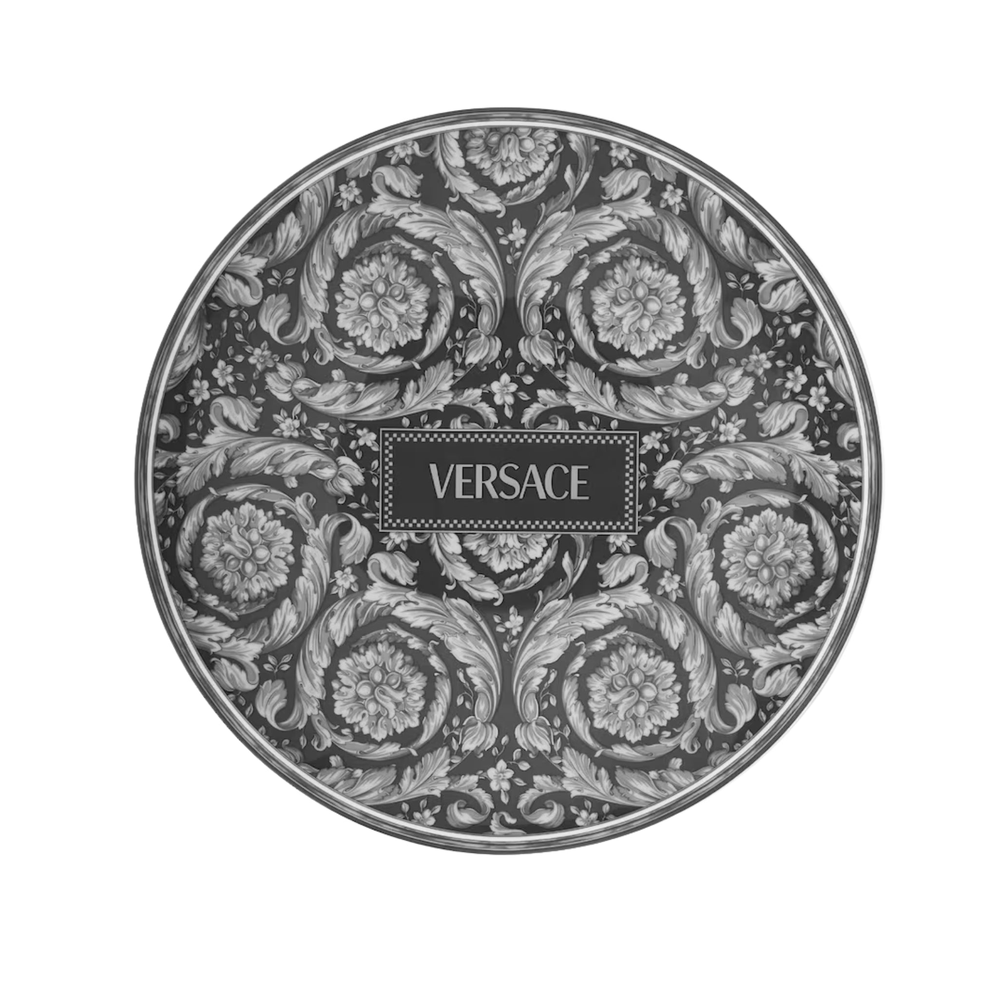 Assiette de service Barocco haze de Versace Home