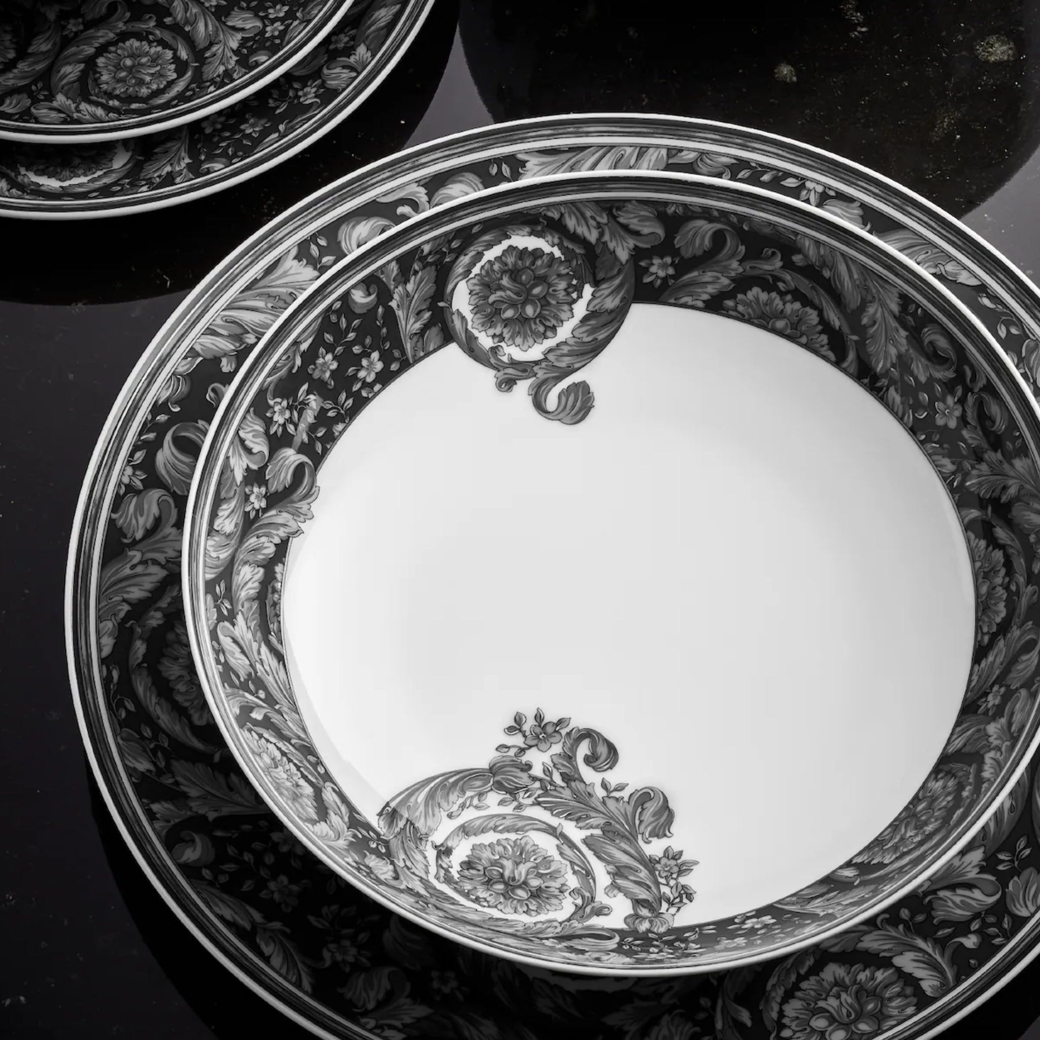 Assiette creuse Barocco haze de Versace Home
