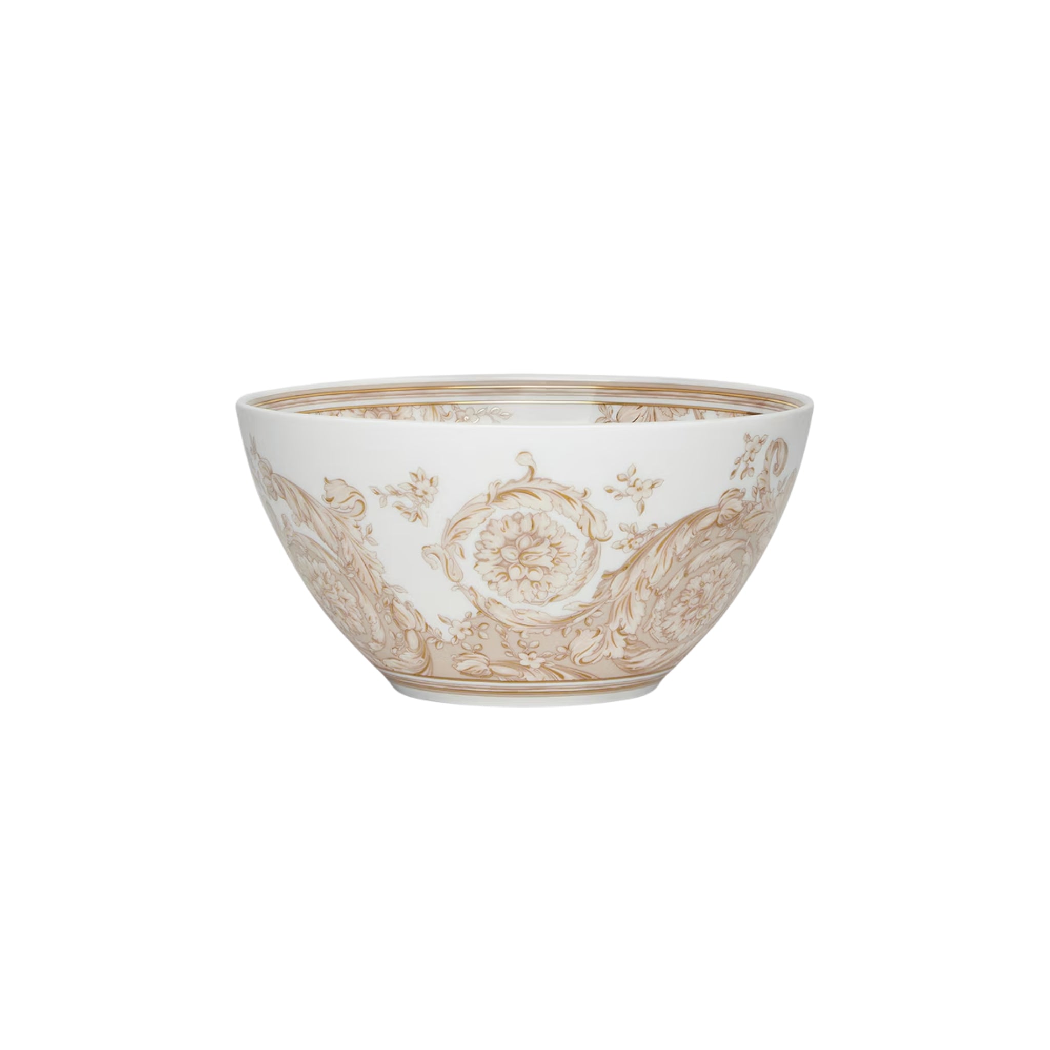 Bol moyen Barrocco beige de Versace Home