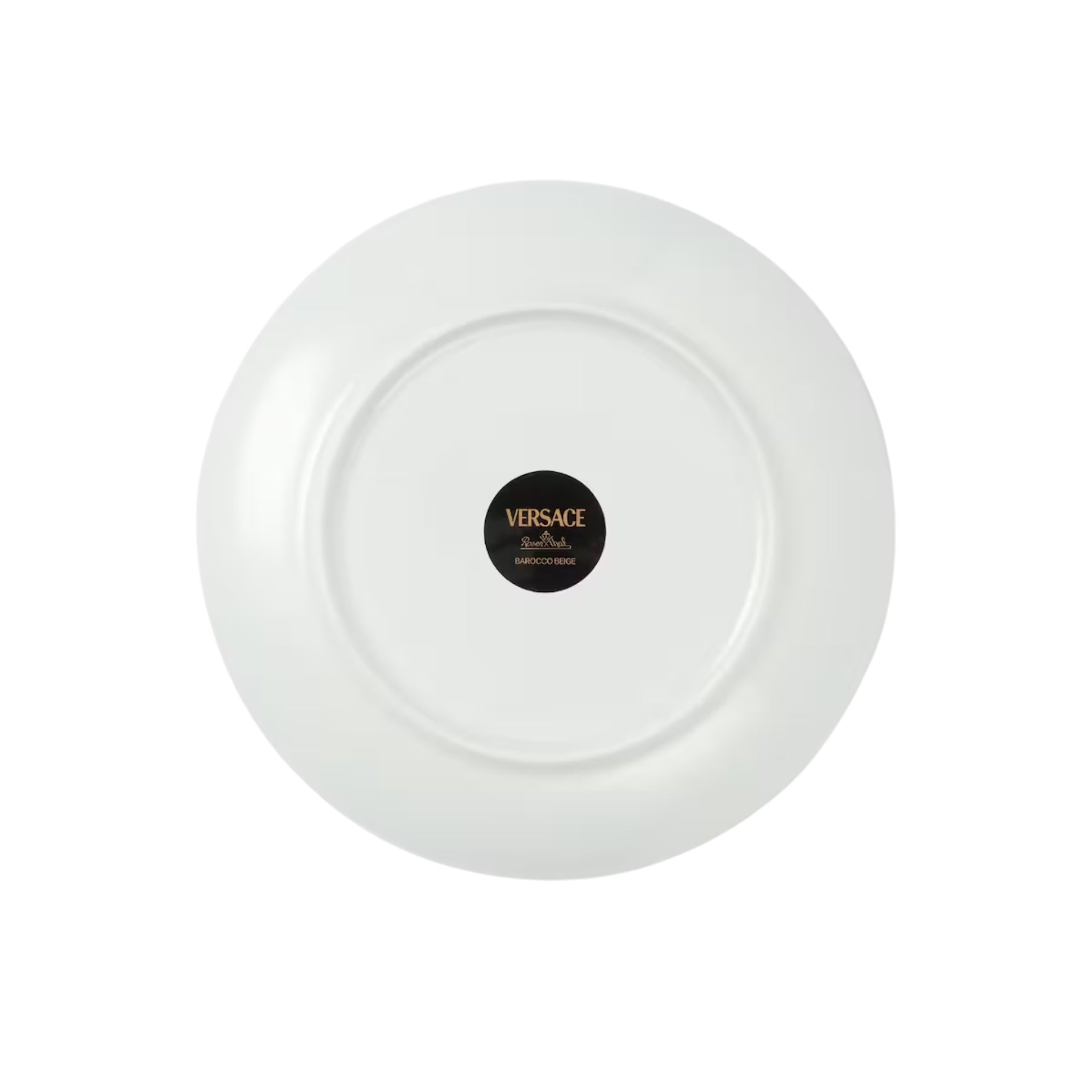 Assiette moyen Barrocco beige de Versace Home