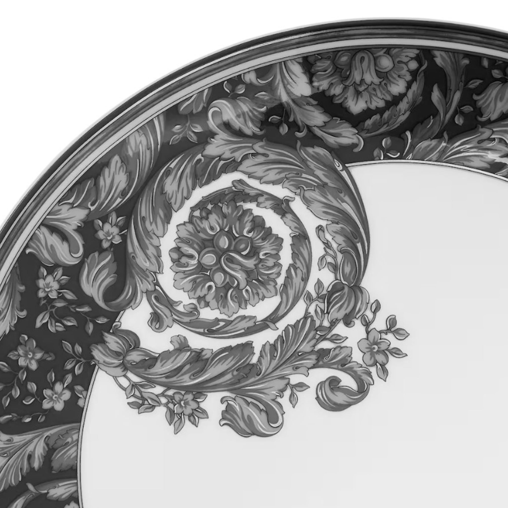 Assiette moyen Barocco Haze de Versace Home