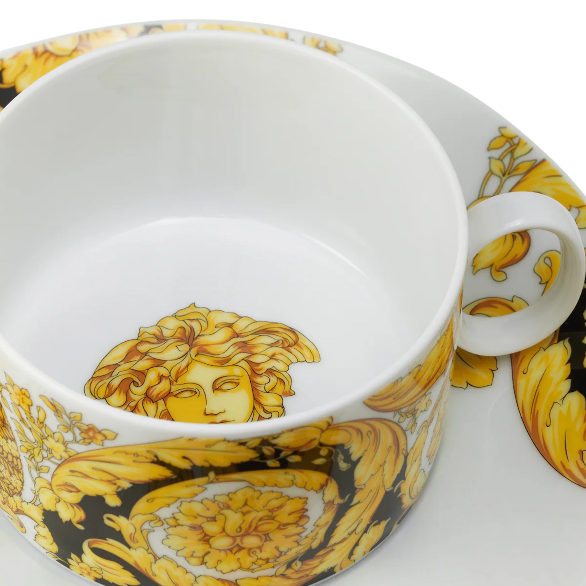 Set de tasse à thé & soucoupe Barocco de Versace Home