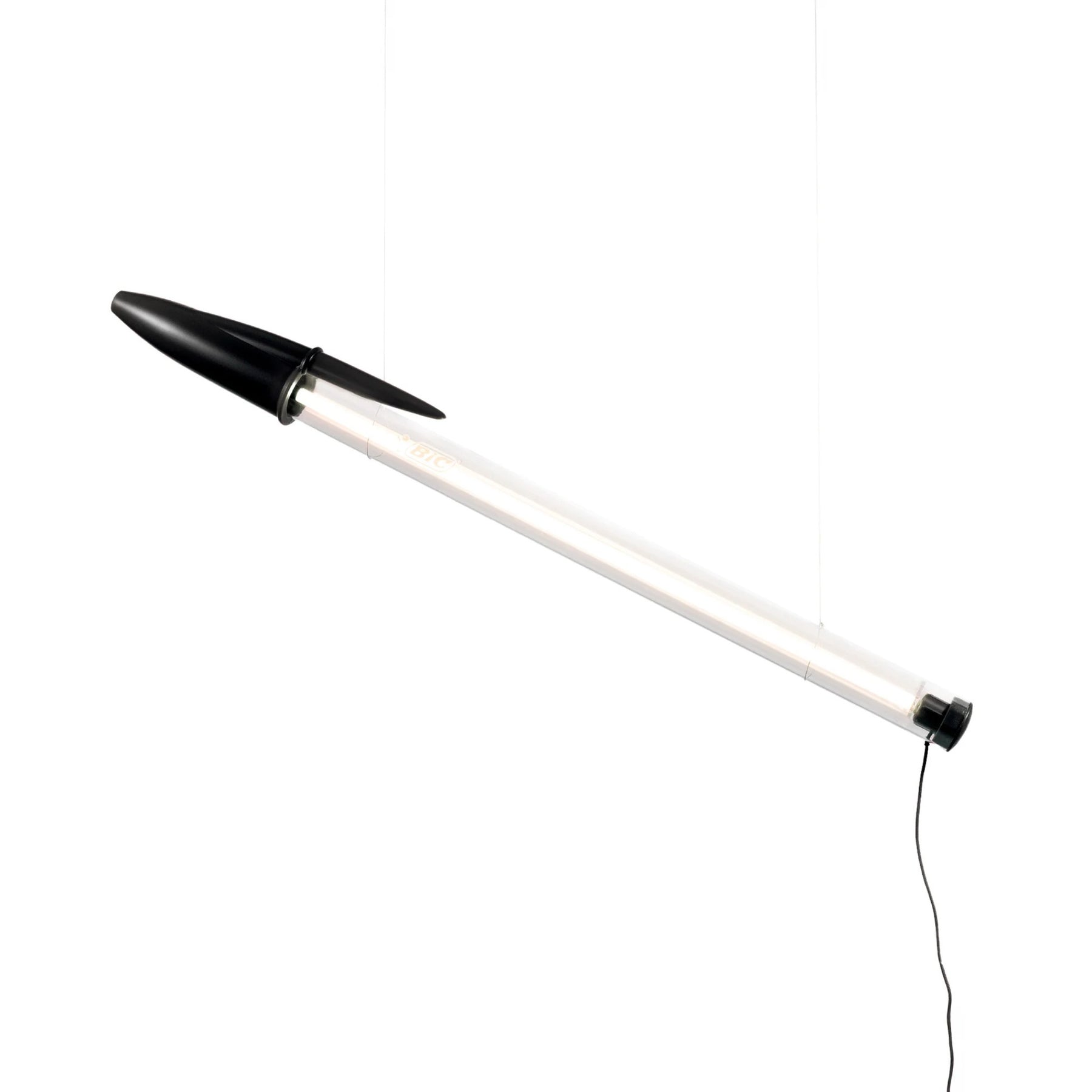 Lampe BIC noire de Seletti