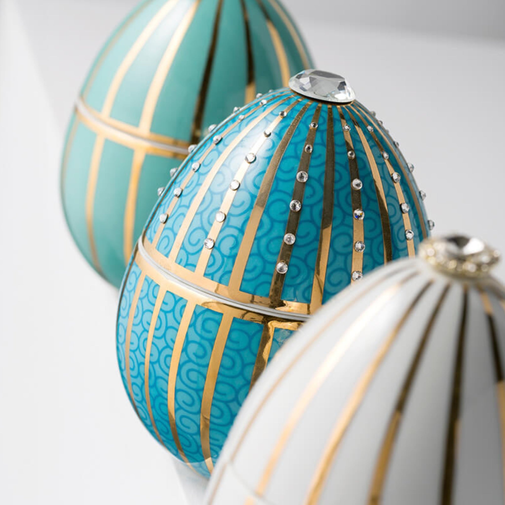 Bougie Bois de Russie œuf bleu de Ladenac Milano