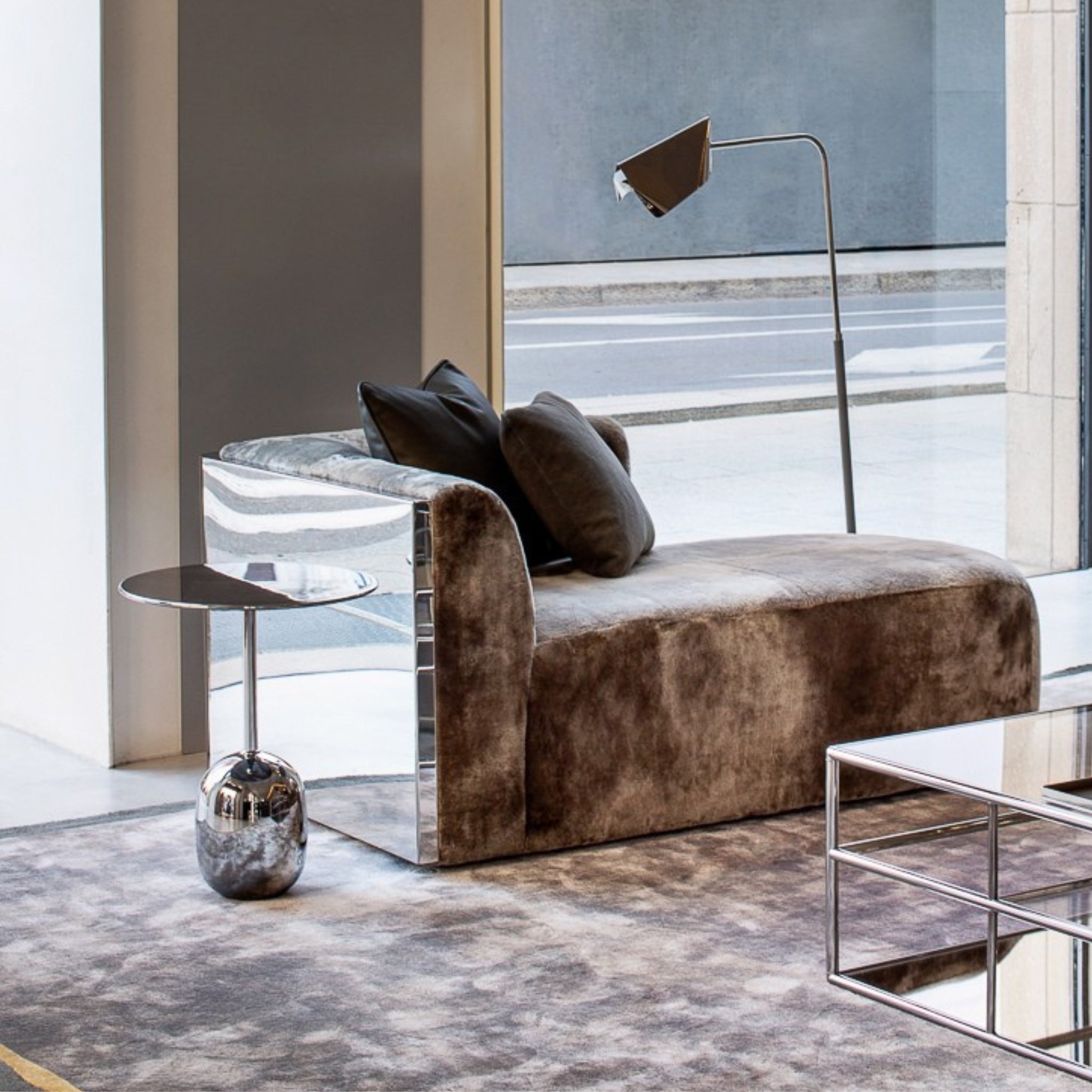 Table d'appoint Bottini Metal de Fendi Casa