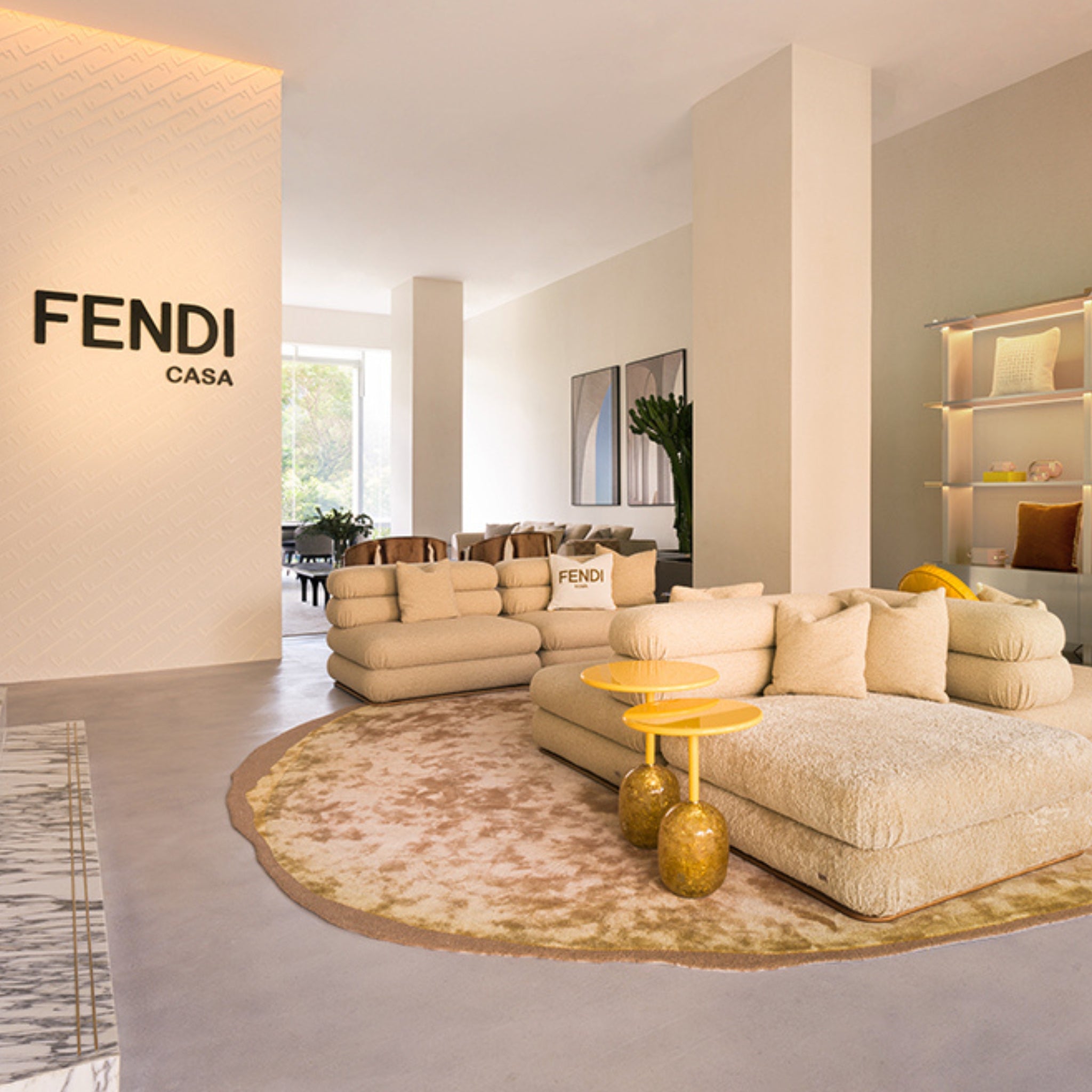 Canapé modulaire Blow Up de Fendi Casa