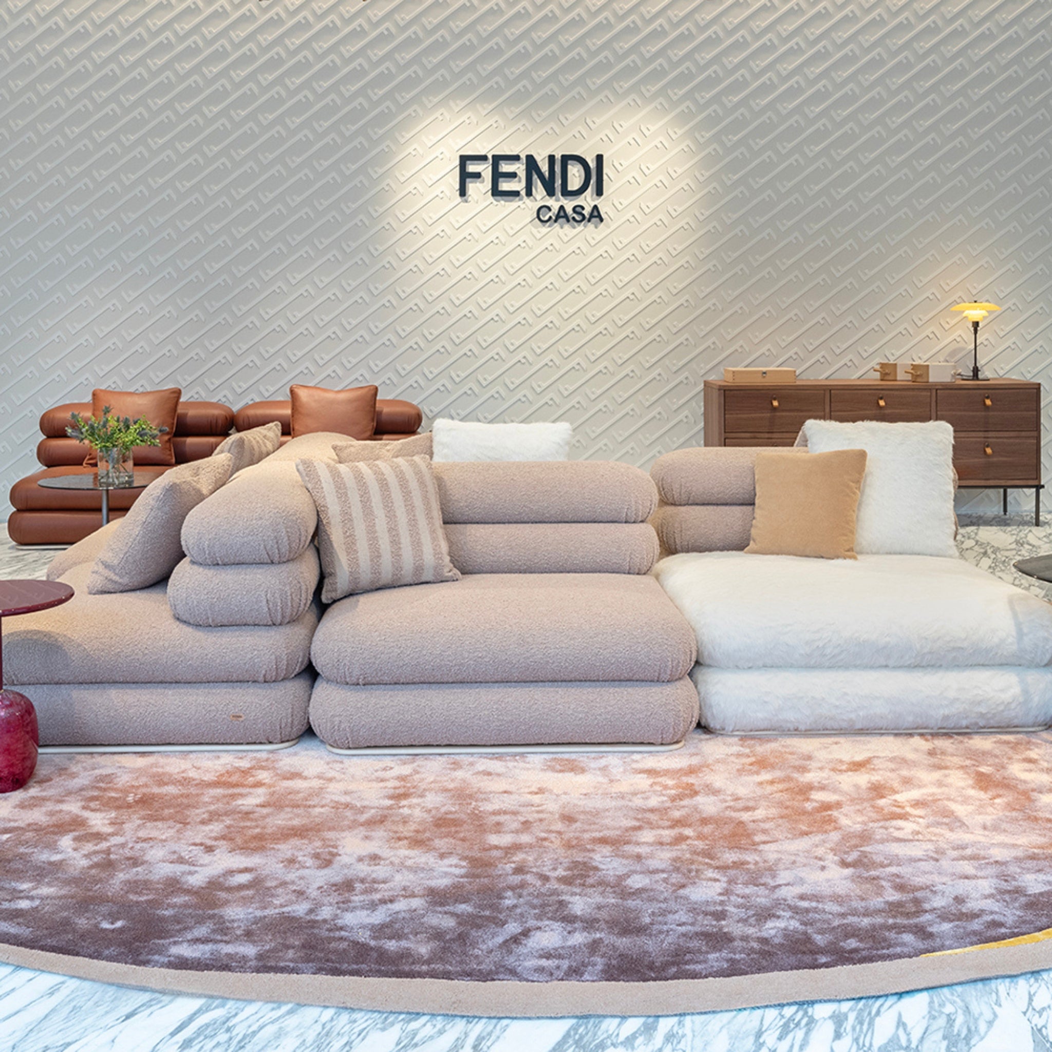 Canapé modulaire Blow Up de Fendi Casa