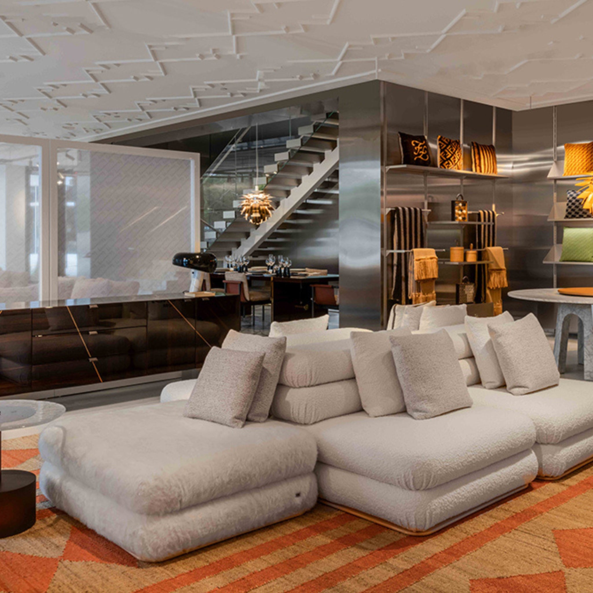 Canapé modulaire Blow Up de Fendi Casa