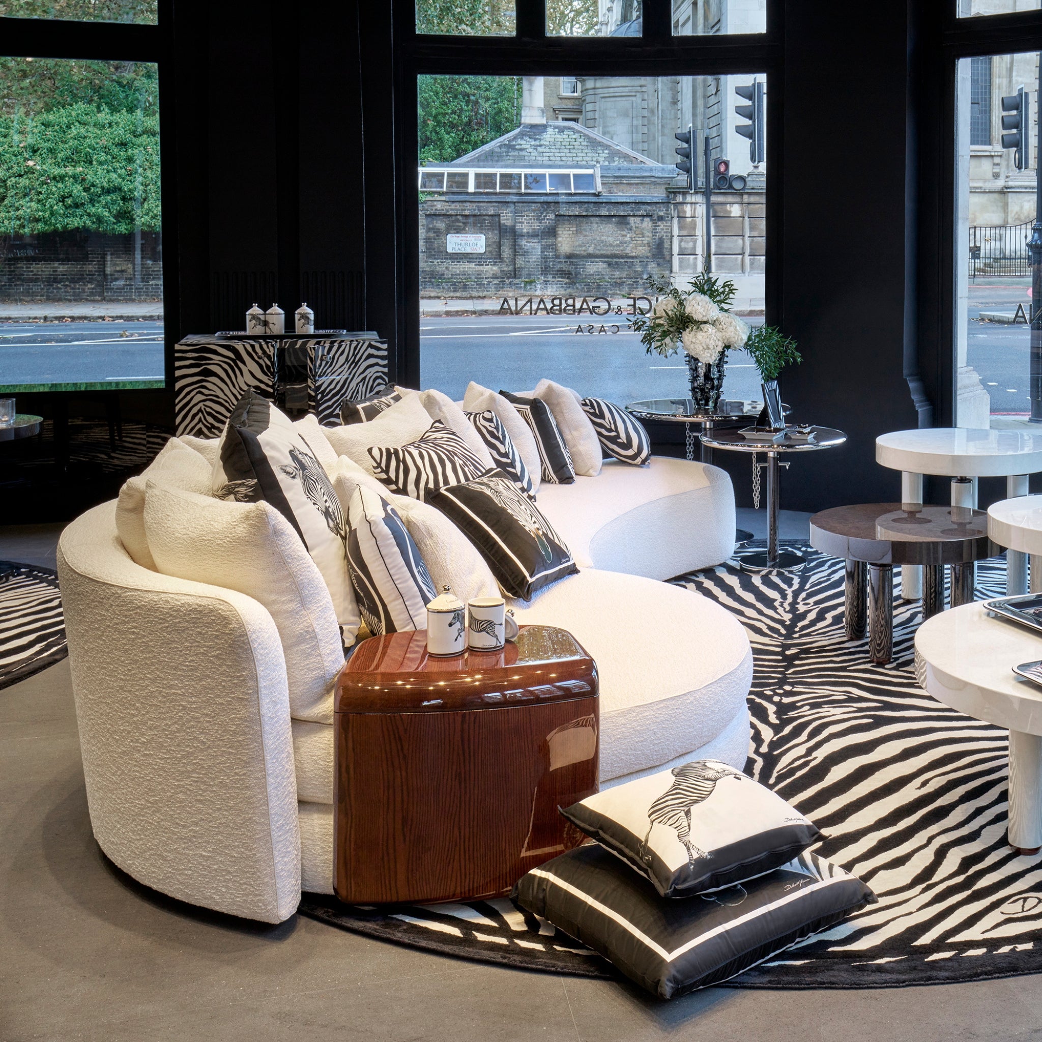 Canapé modulaire Calla de Dolce & Gabbana Casa