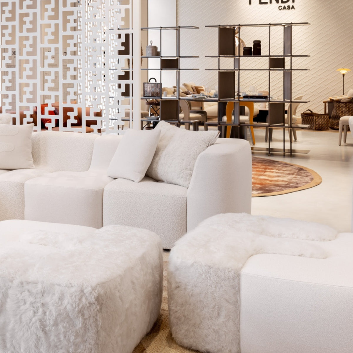 Canapé Modulaire Fendi F-Affair de Fendi Casa