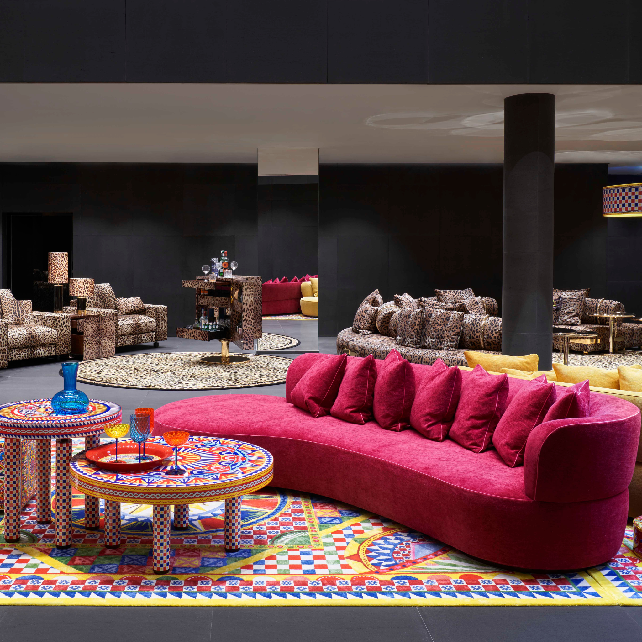 Canapé Garofano de Dolce & Gabbana Casa