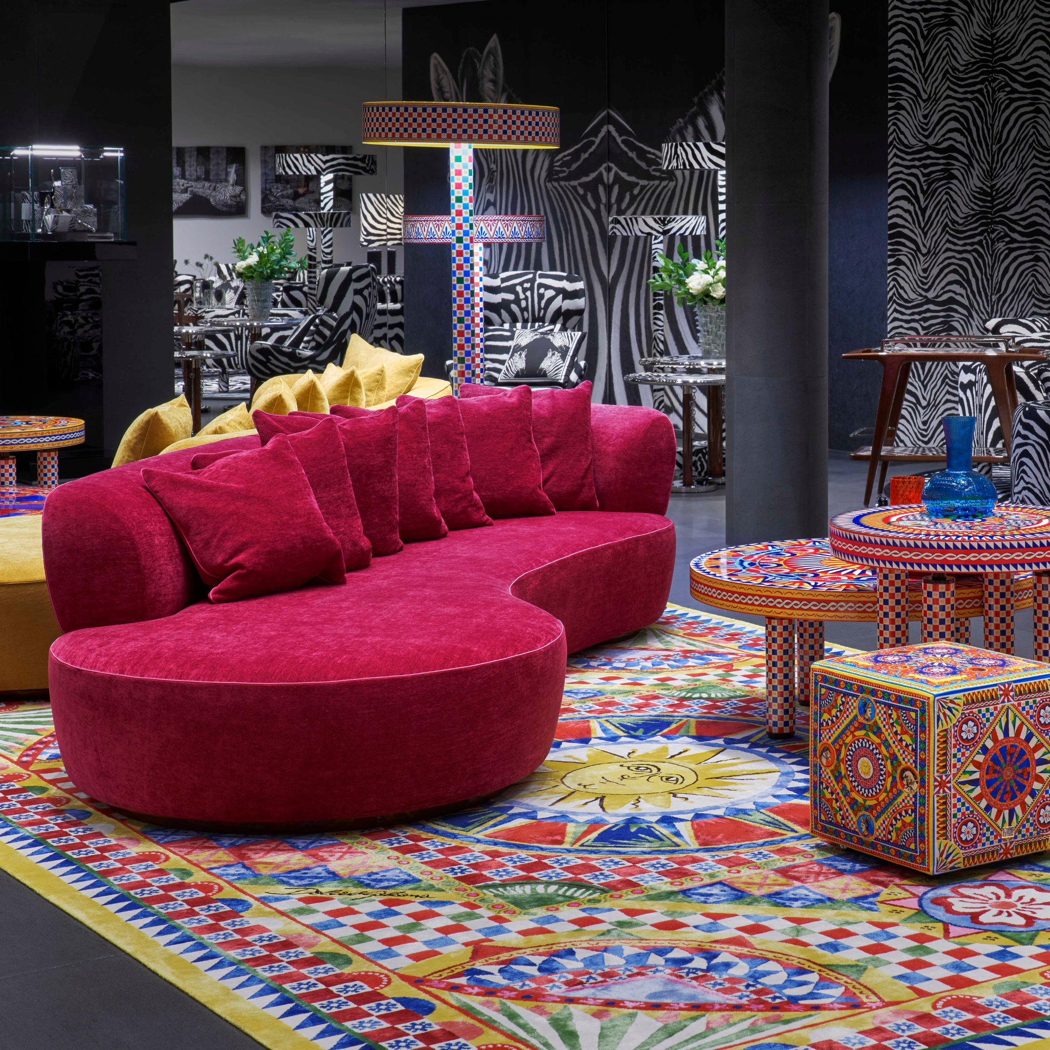 Canapé Garofano de Dolce & Gabbana Casa