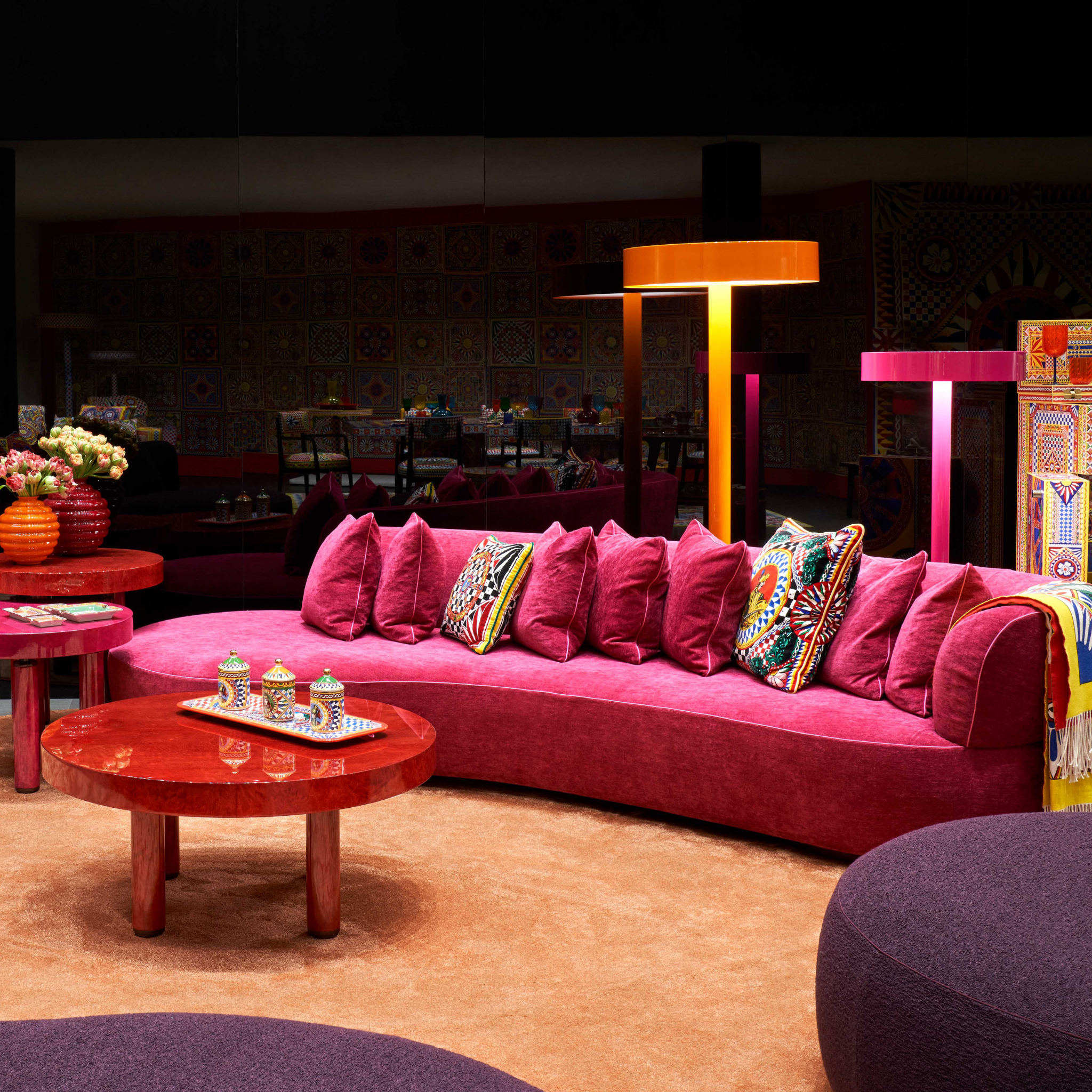 Canapé Garofano de Dolce & Gabbana Casa