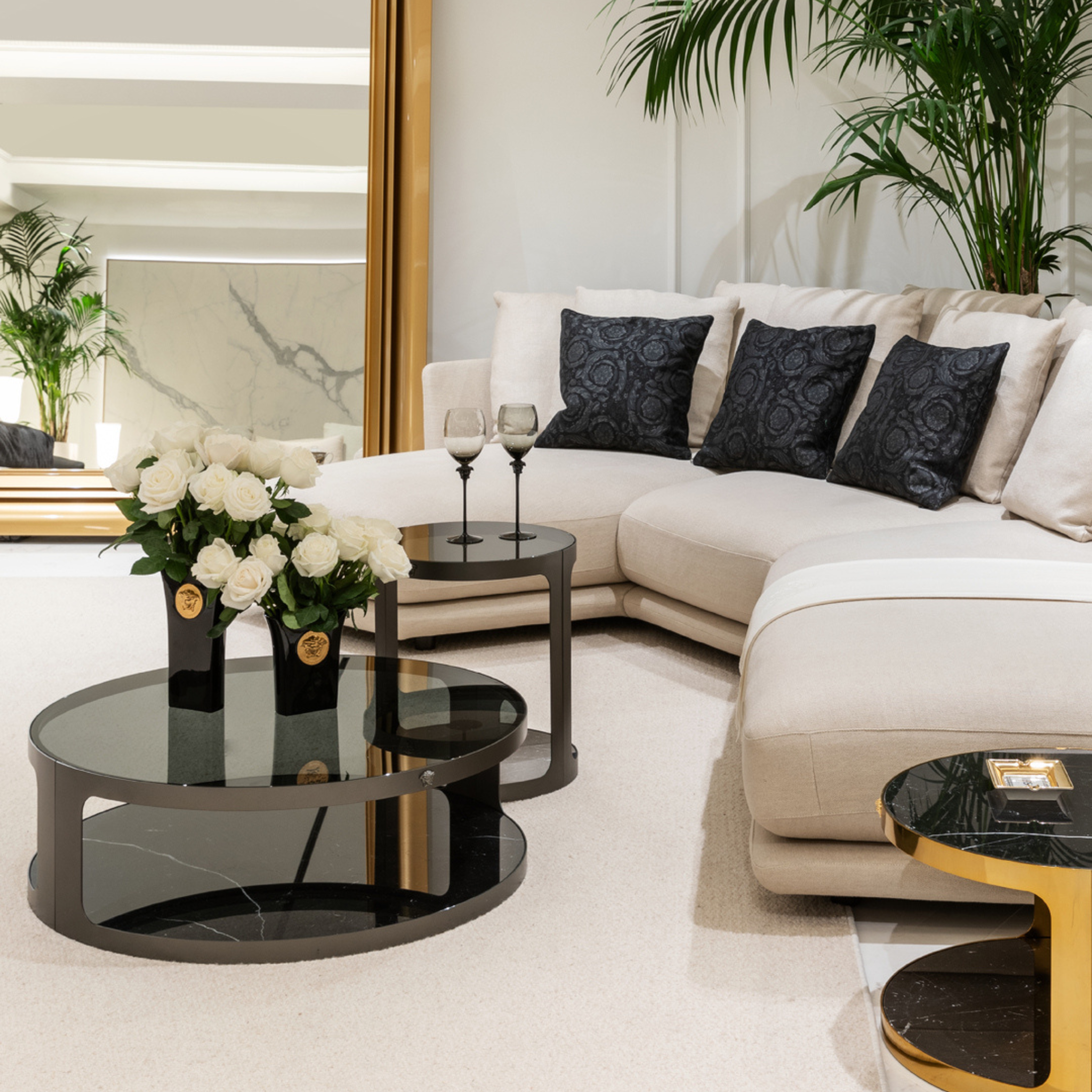 Canapé modulaire La Greca de Versace Home