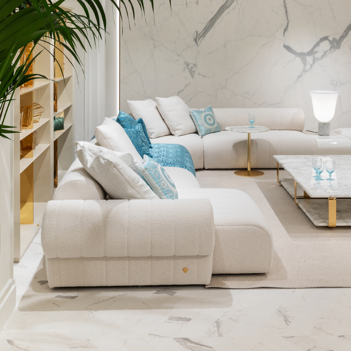 Canapé modulaire Zensational de Versace Home