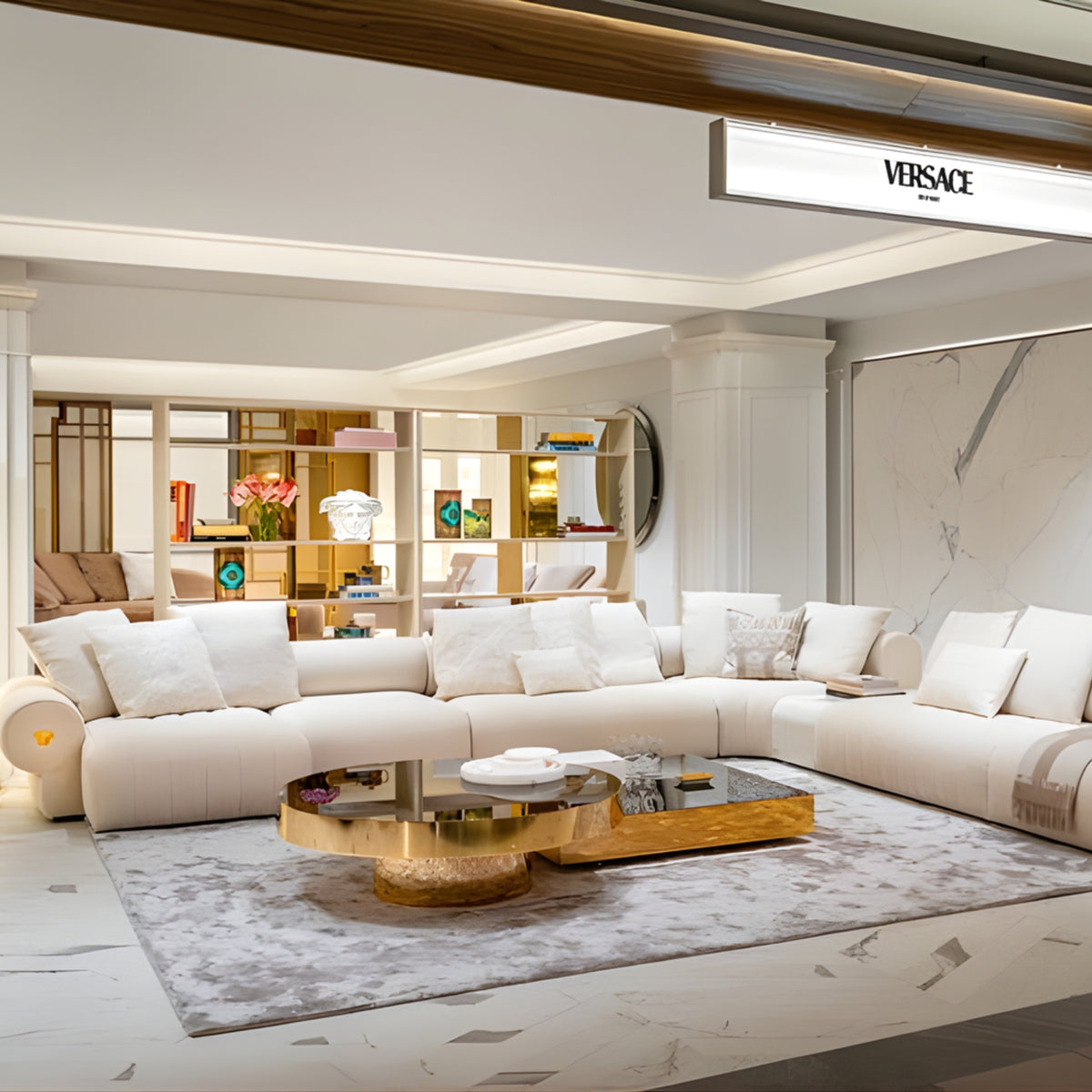 Canapé modulaire Zensational de Versace Home