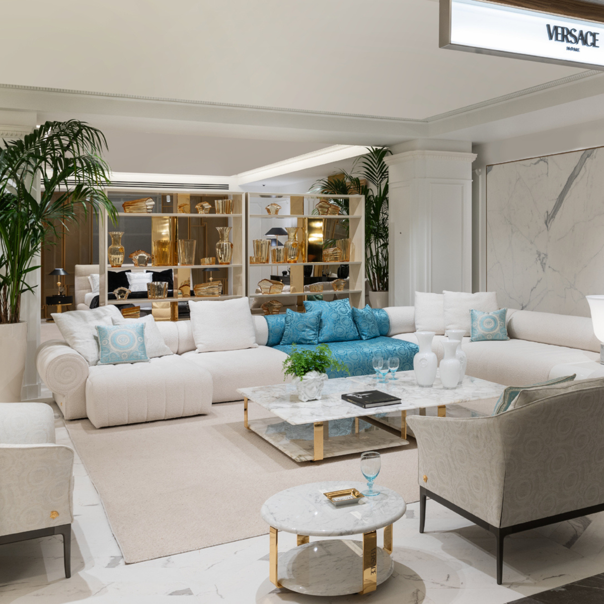 Canapé modulaire Zensational de Versace Home